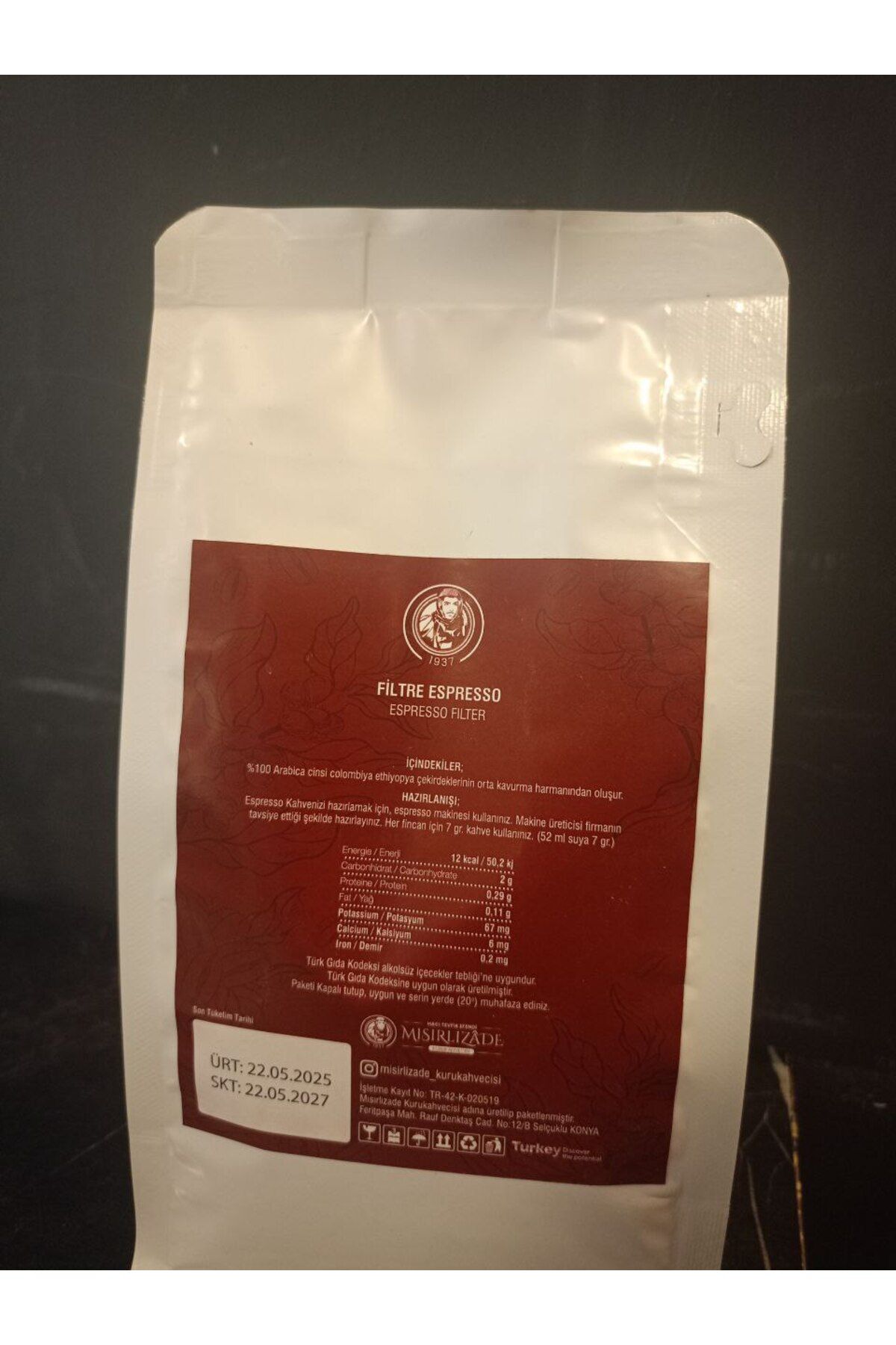 ACALDİ COFFEE filtre espresso