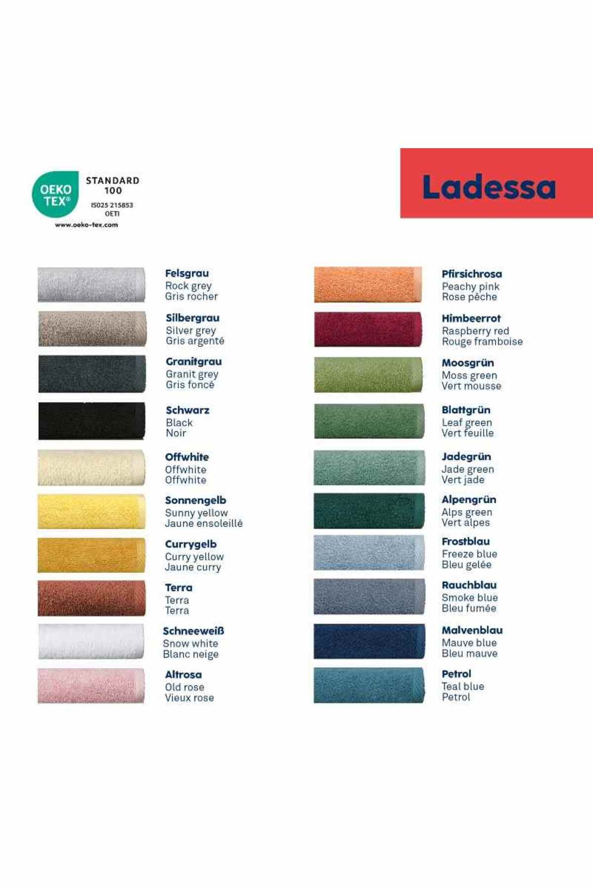 Kela-LADESSA bath towel 100% cotton pink 70x140 cm 6