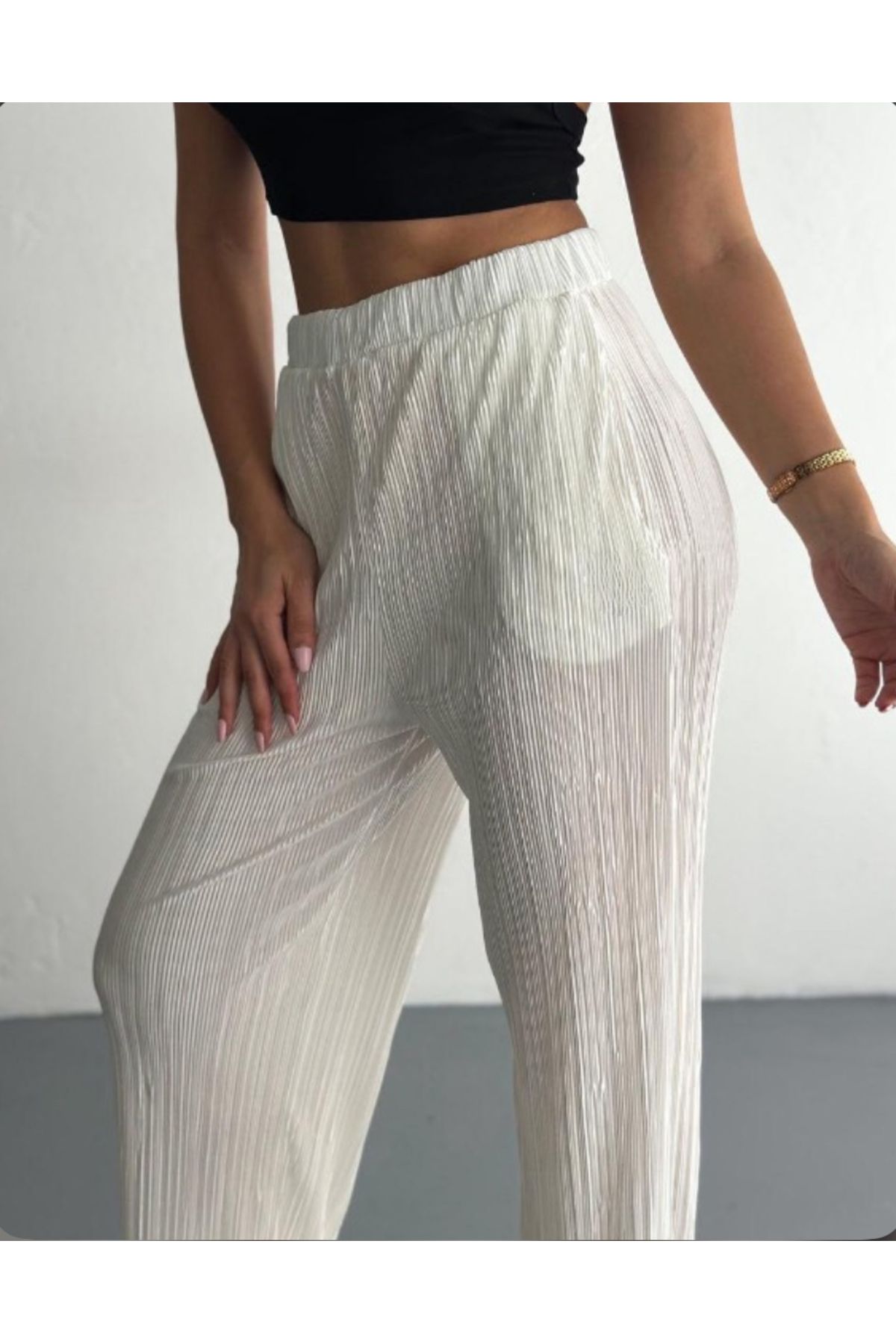 MODA Ola Piliseli pantolon