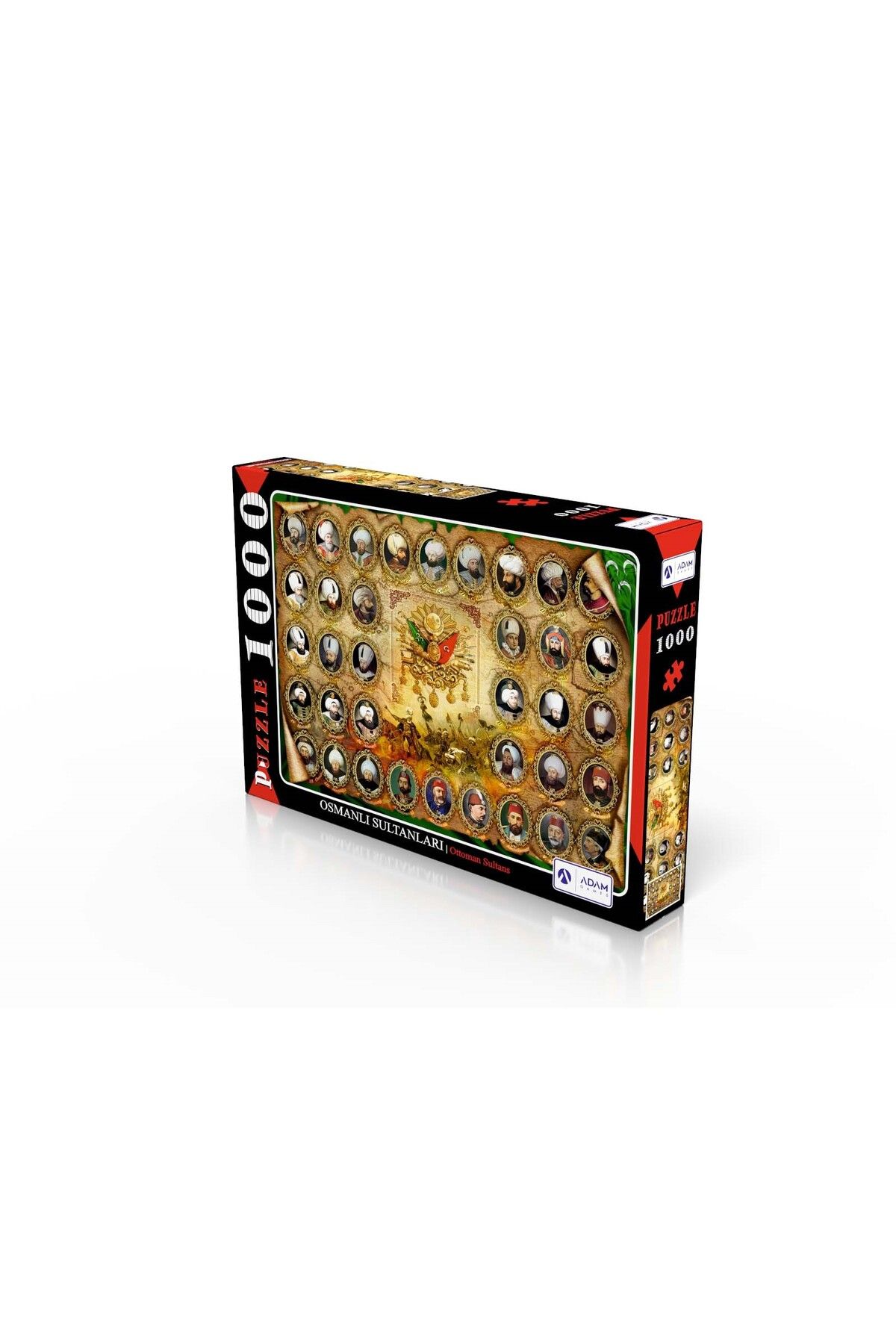 EDKZEKA Osmanlı Sultanları 1000 Parça Puzzle