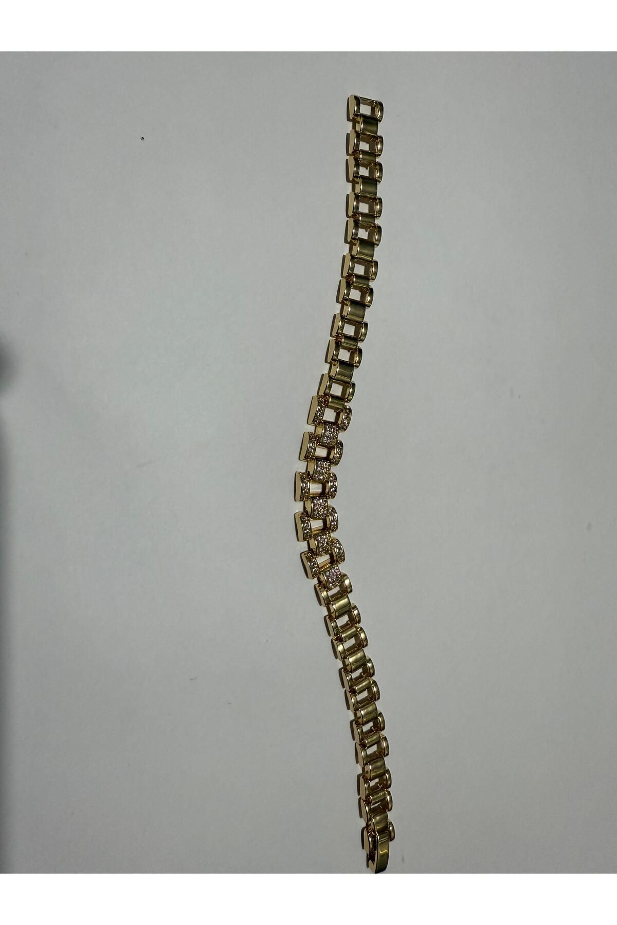 Store 18K Altın Rengi Zirkon Taşlı Xuping Bileklik