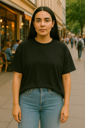 GTFzon Boxy Oversize Unisex Premium %100 Pamuklu T-shirt