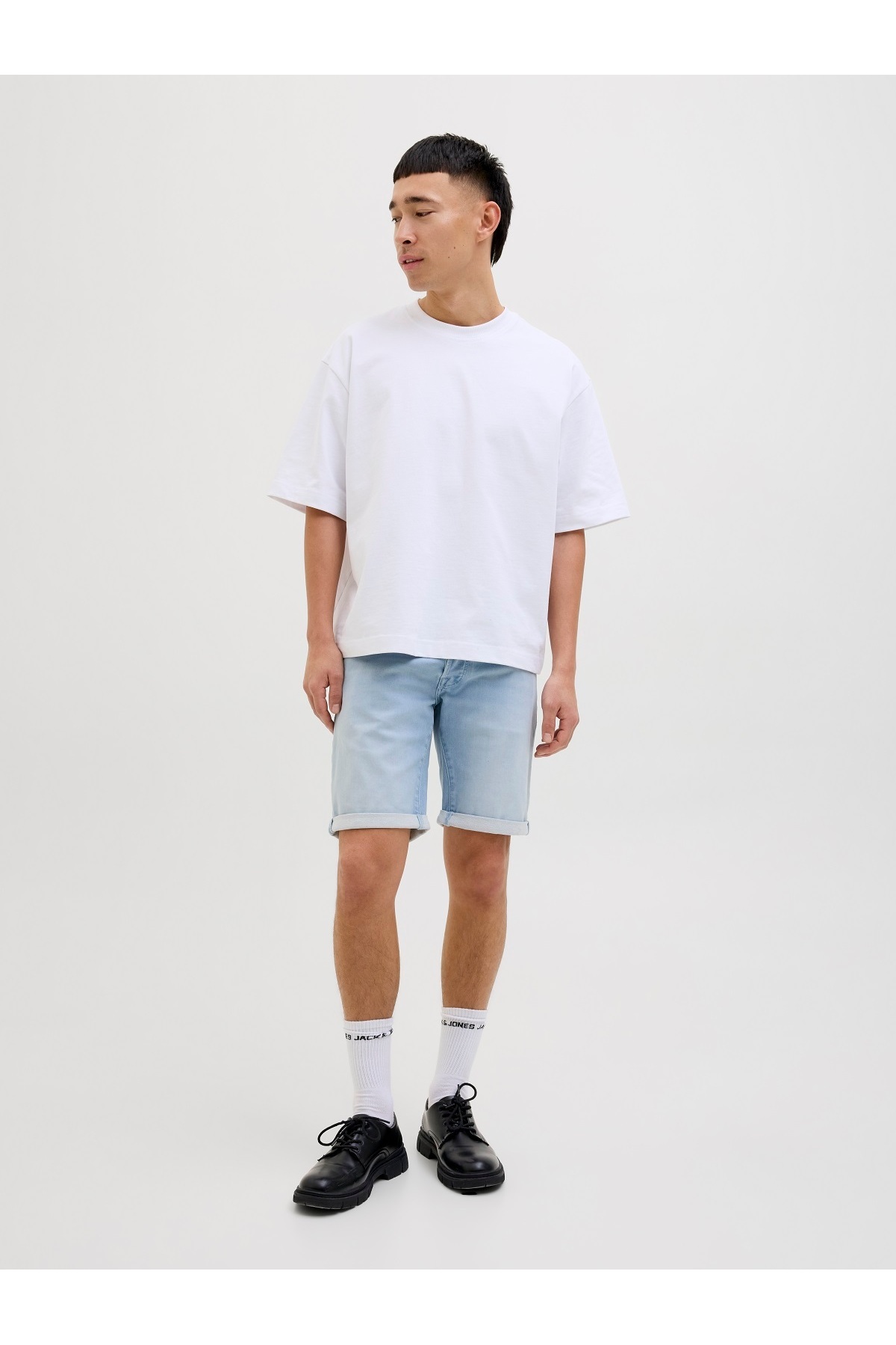 شلوارک مردانه راسته فاق نرمال | جک اند جونز Jack & Jones 12269609 - تصویر 4