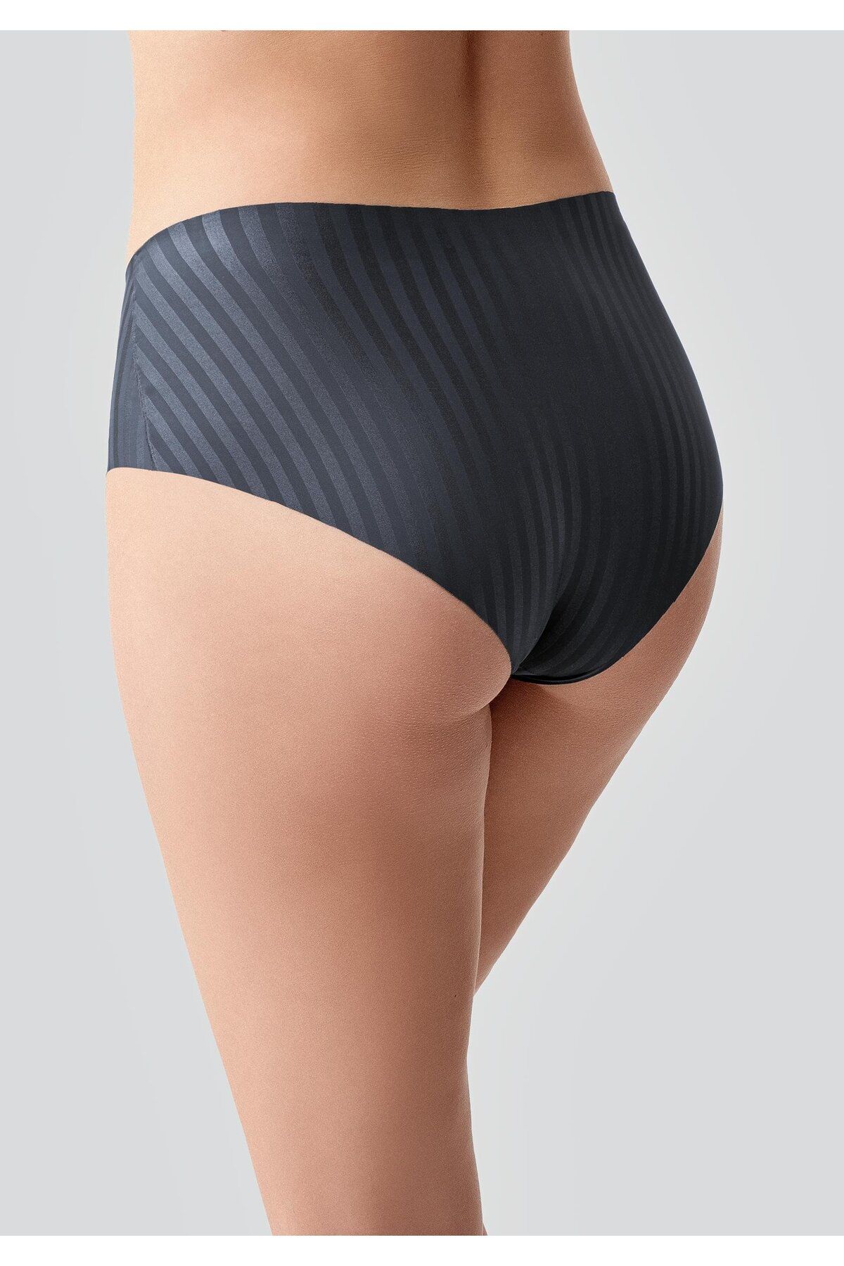 C&City-Laser Cut Seamless Hipster Panties C19212 Anthracite 4