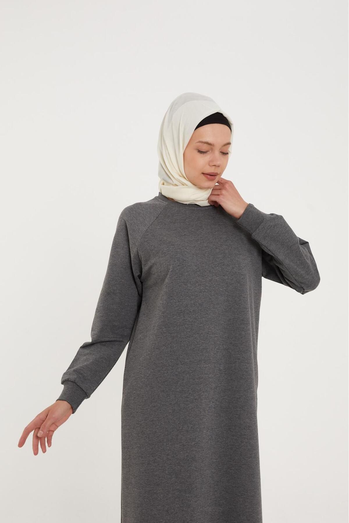 HAMAN BİSİKLET YAKA UZUN SWEATSHIRT