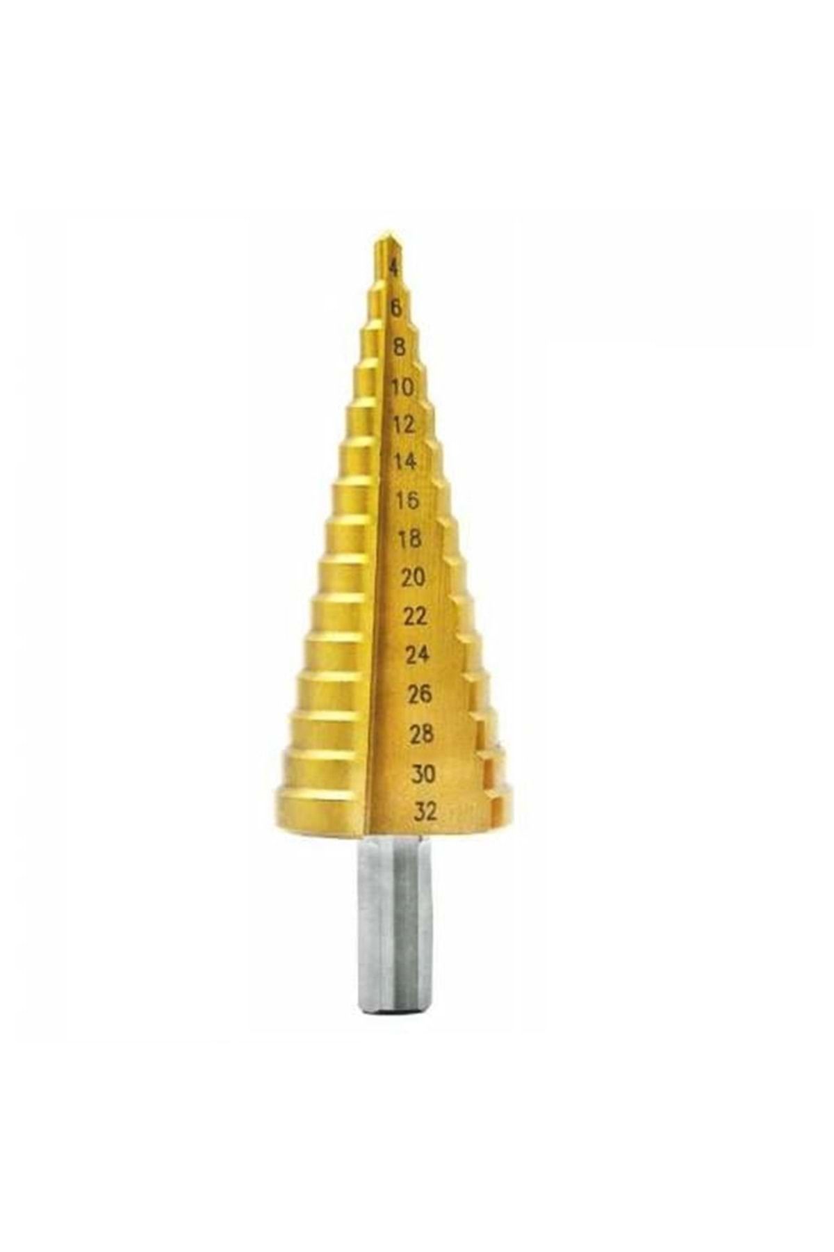 HIRSAN Hırsan Kademeli Delme Matkap Ucu Kozalak 4-30 mm