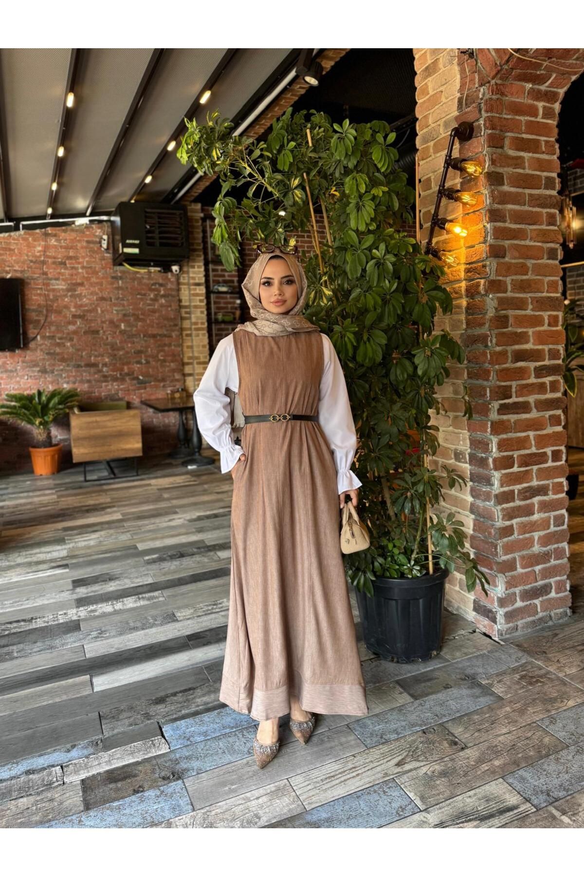 Moda Krash KEMER HEDİYELİ KETEN YAZLIK JİLE