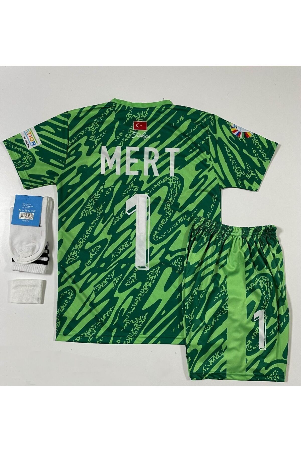 AJAX STAR EURO 2024 TÜRKİYE MERT GÜNOK KALECİ FORMASI 4'LÜ SET