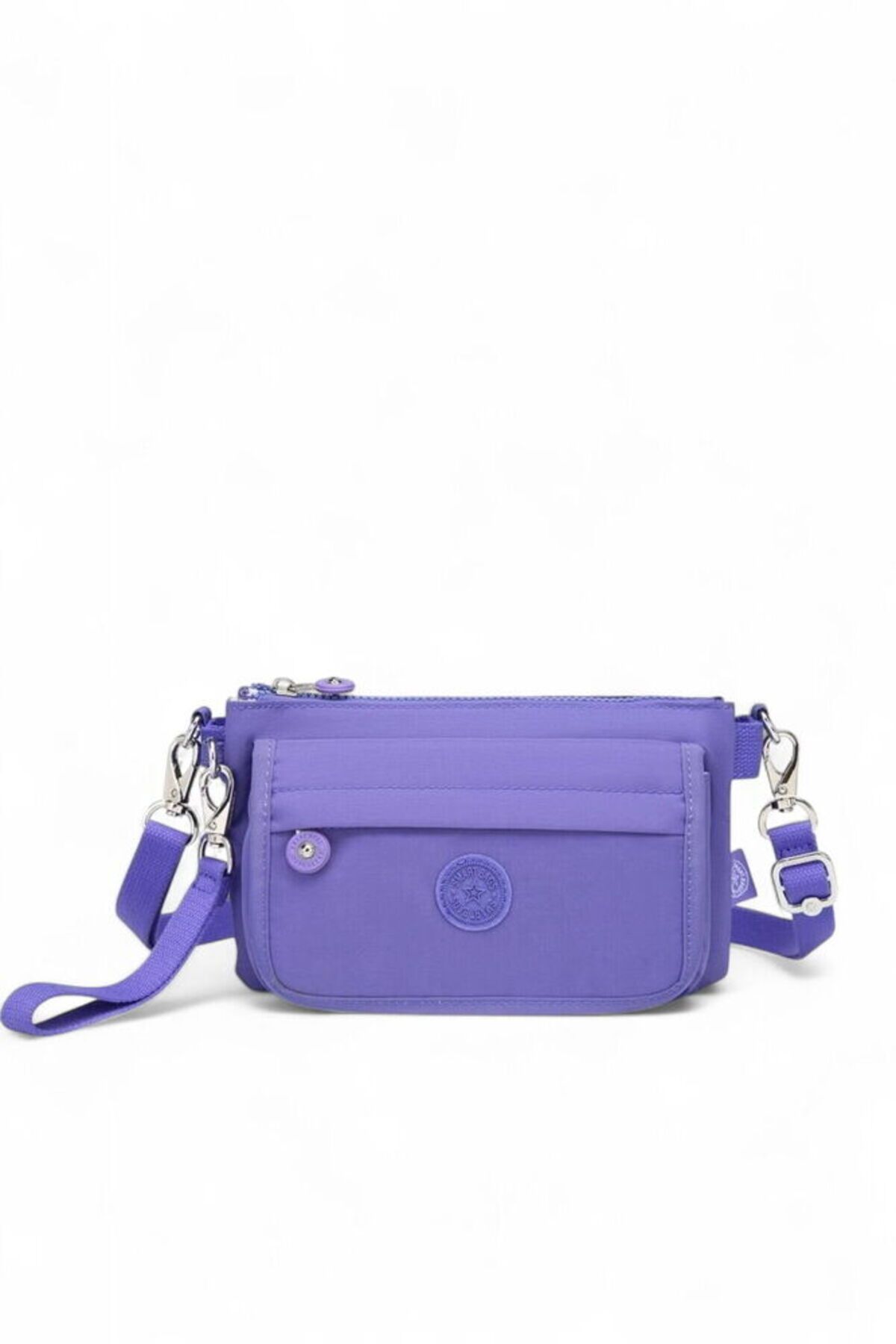 SMART BAGS Krinkıl Mor Kadın Çapraz Askılı Çanta SMB 1191