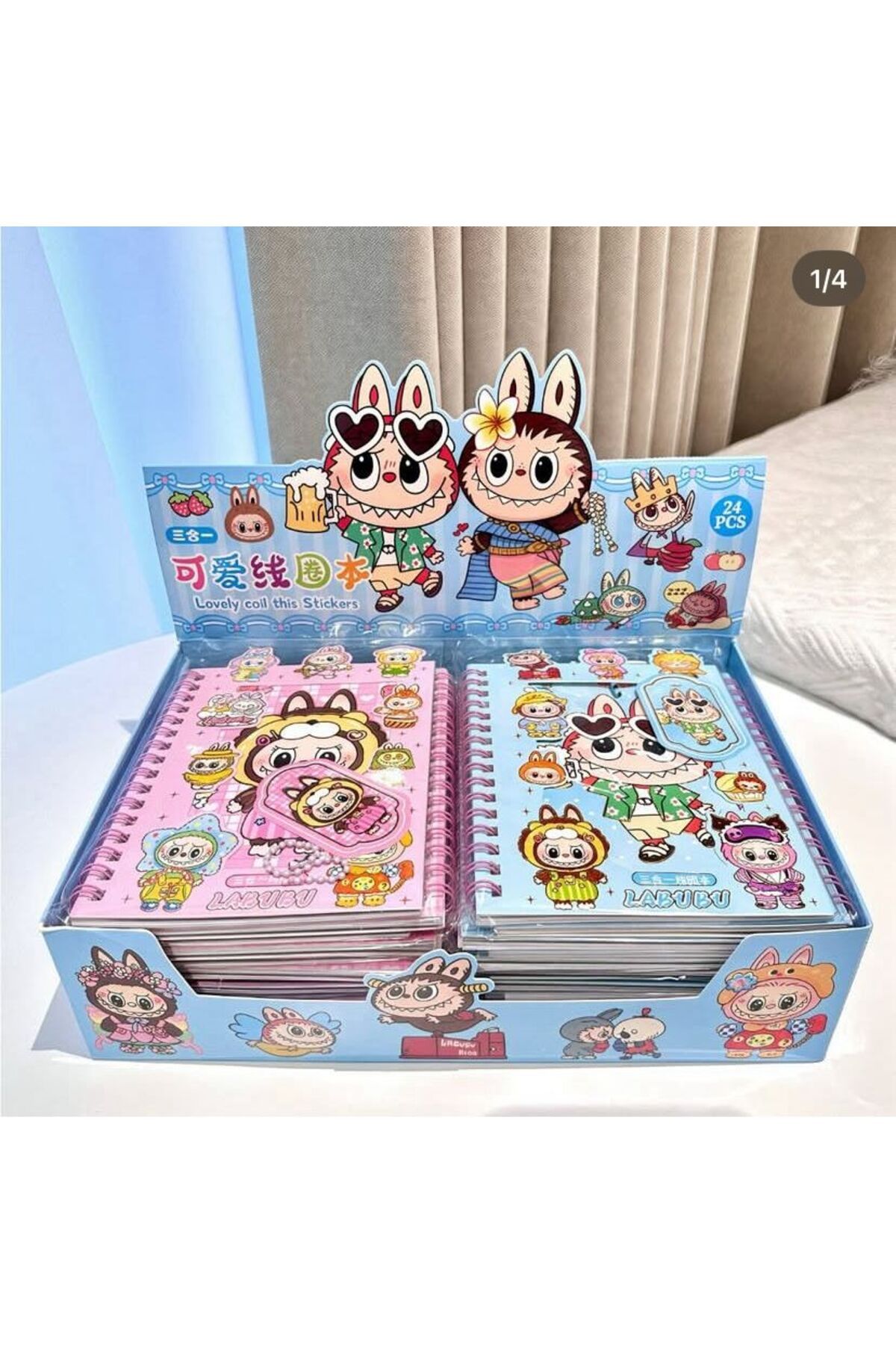 cosmic kırtasiye LABUBU STICKER DEFTERİ