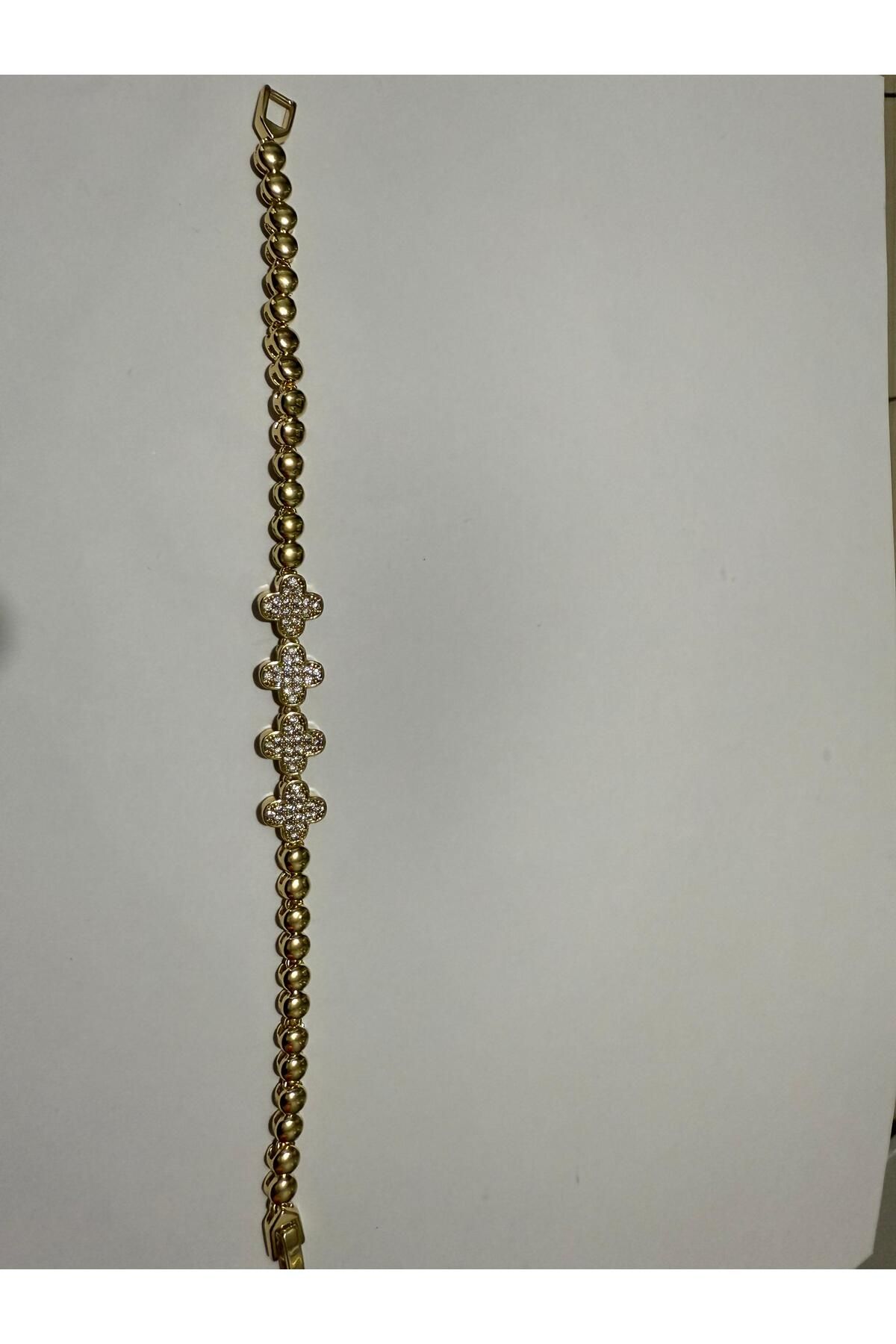 Store 18K Altın Rengi Zirkon Taşlı Xuping Bileklik