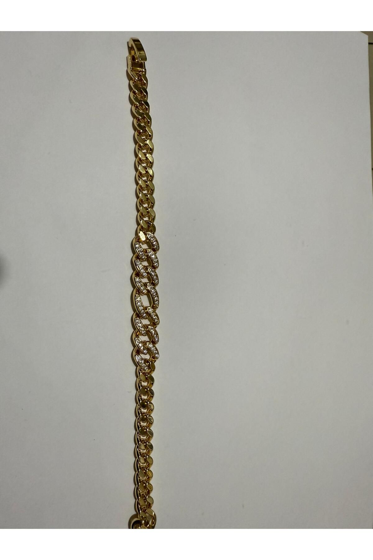 Store 18K Altın Rengi Zirkon Taşlı Xuping Bileklik