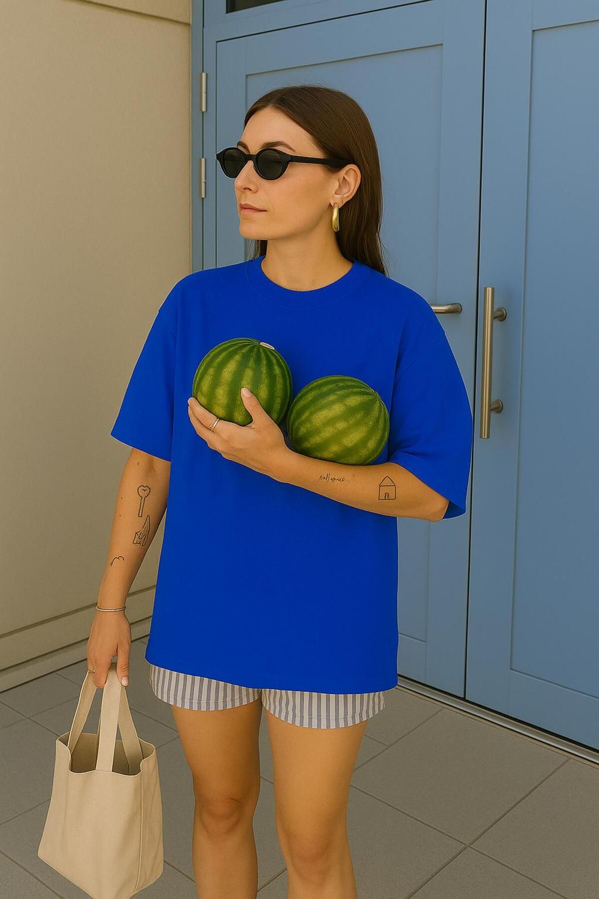 BENROMA Oversize Unisex Tişört