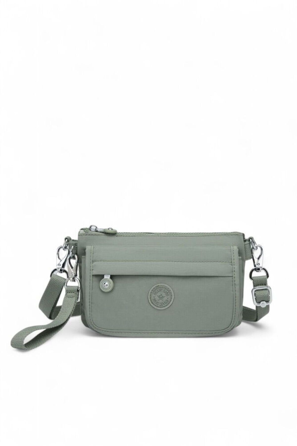 SMART BAGS Krinkıl Yeşil Kadın Çapraz Askılı Çanta SMB 1191