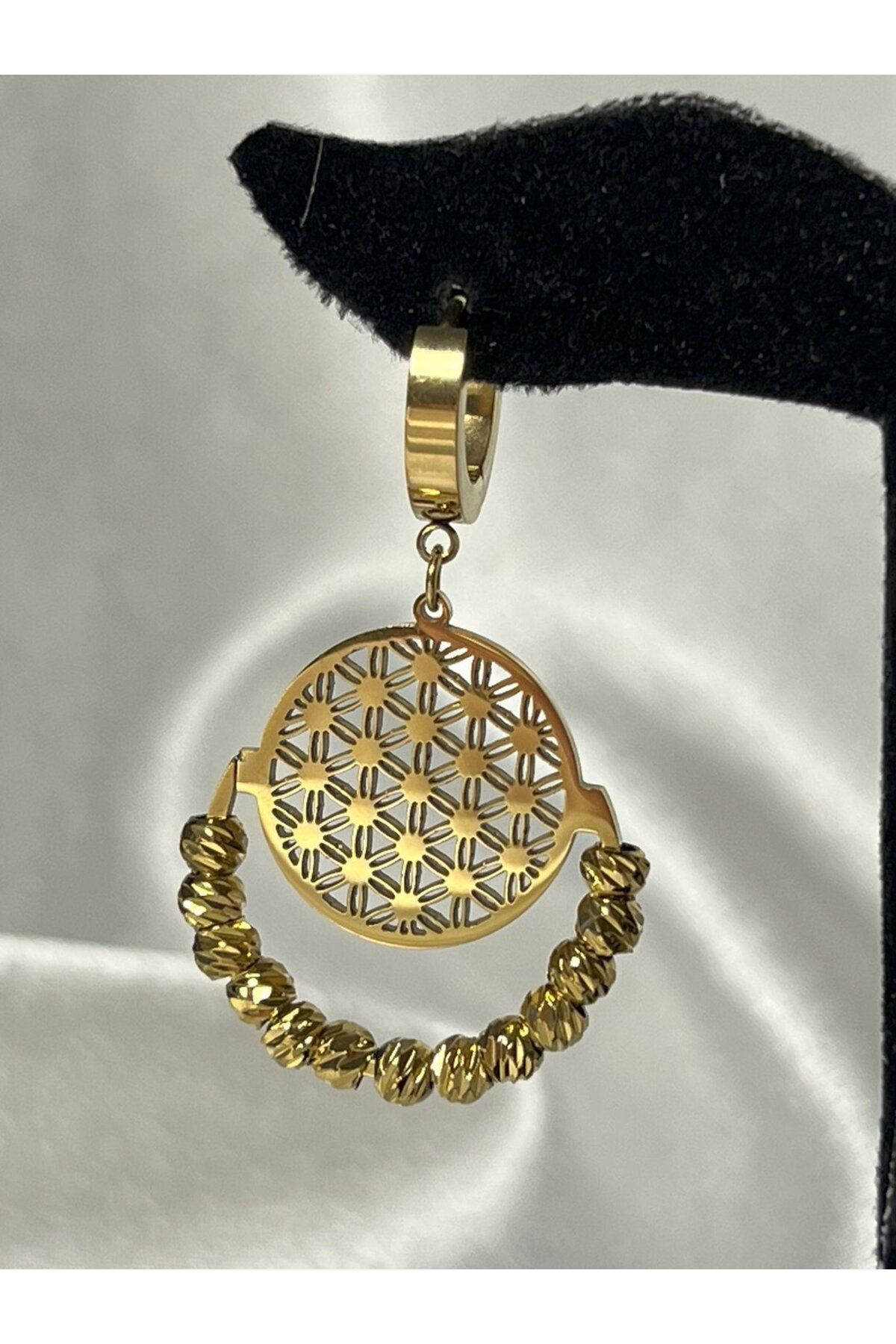 CEY ACCESSORY DORİKA DETAYLI KÜPE