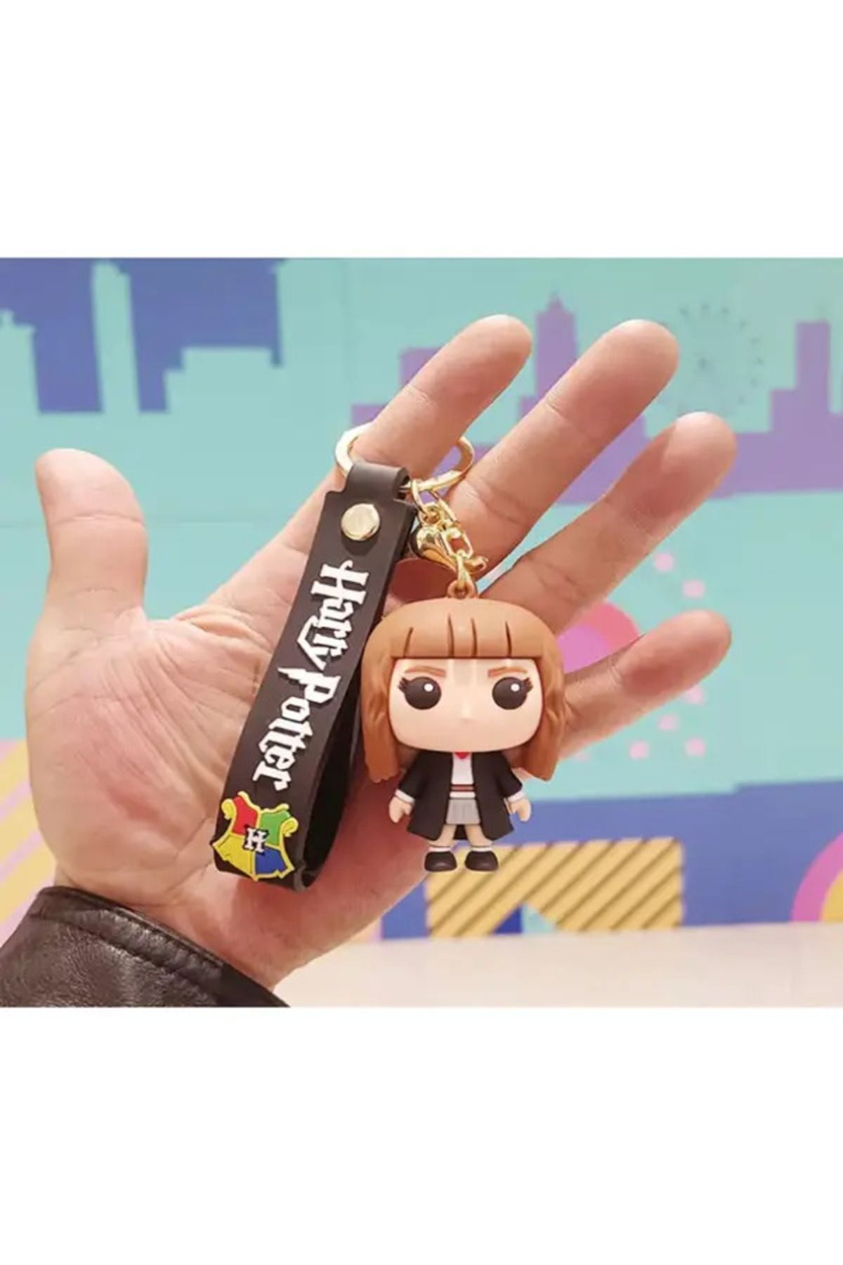 GOKMARKET Harry Potter 3D Büyük Boy Lüx Severus Snape 5 Figür Anahtarlık Çanta Süsü Farklı Figür