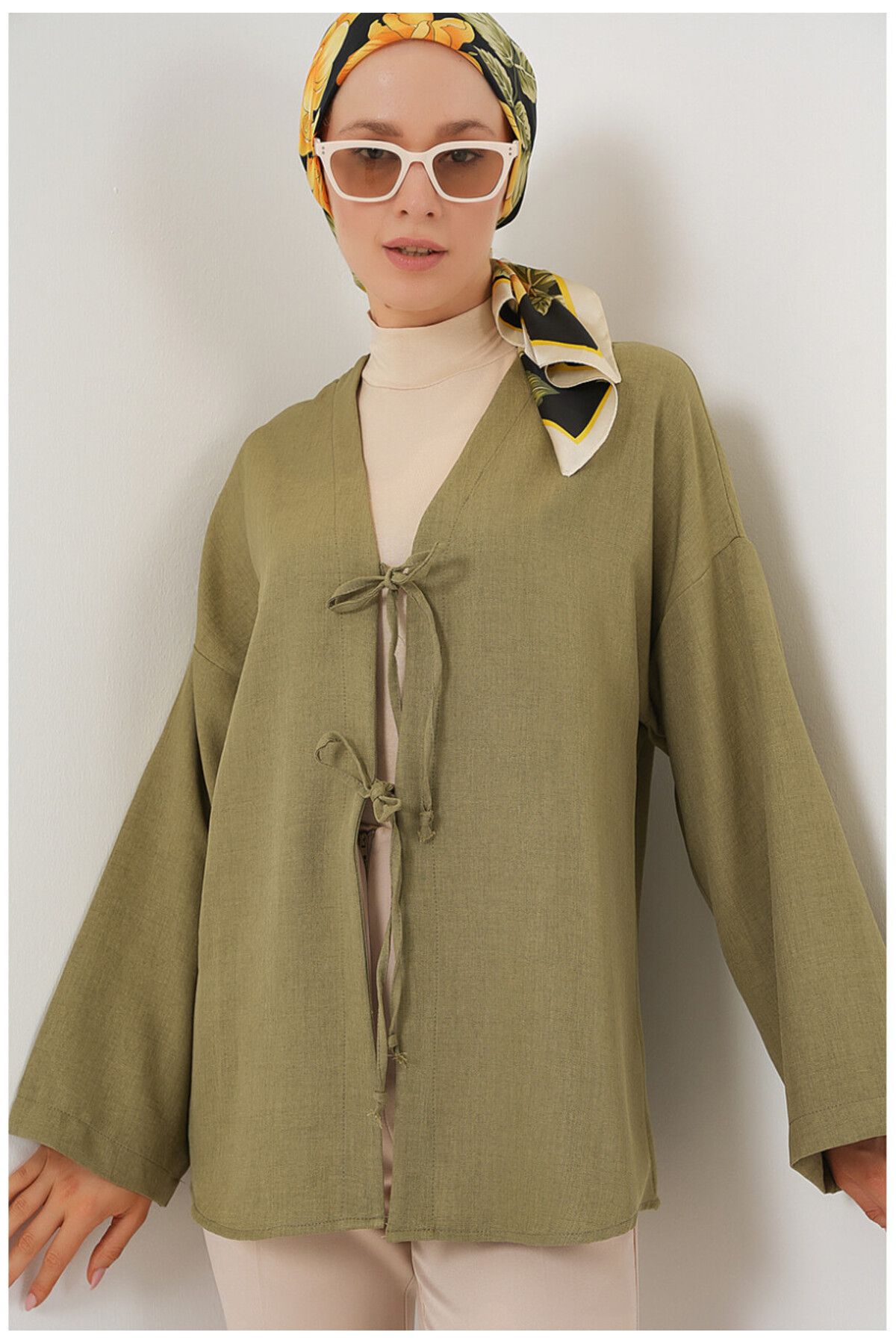 mahira collection KETEN KİMONO