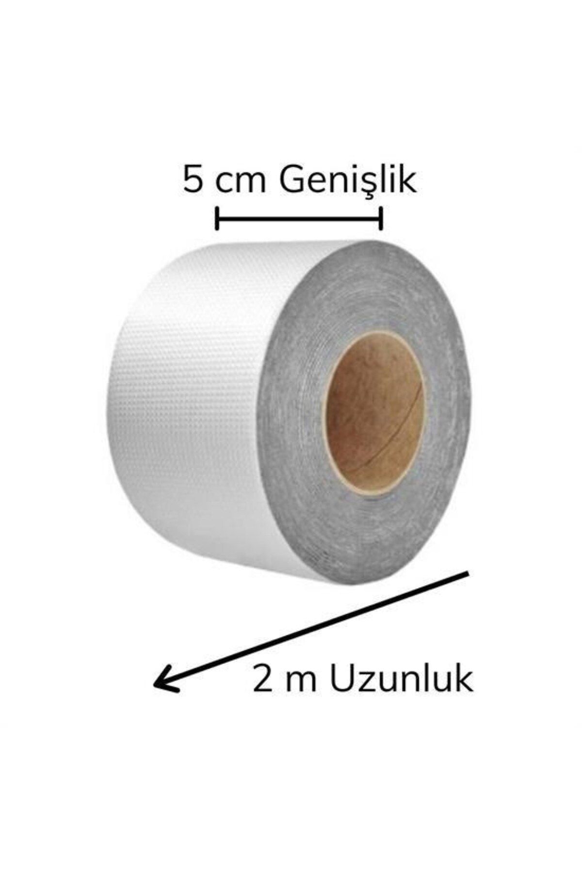 Angel Of Life ® 2 Mt Yüksek Sıcaklık Dayanan Su Geçirmez Çatı Duvar Çatlak Onarıcı Yapışkan Bant Fol
