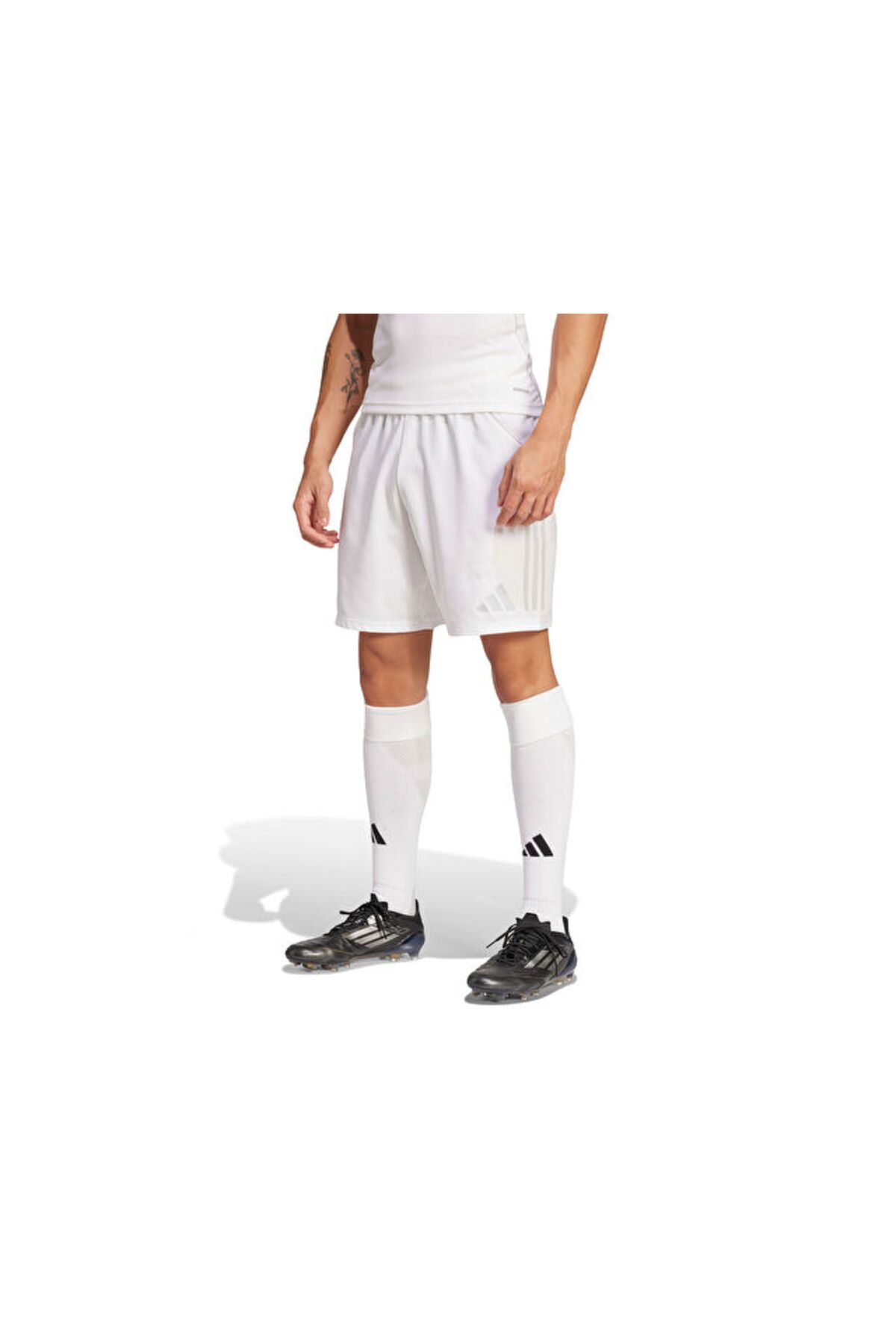 adidas Tiro25 C M Shom Erkek Futbol Antrenman Şortu JG1064 Beyaz