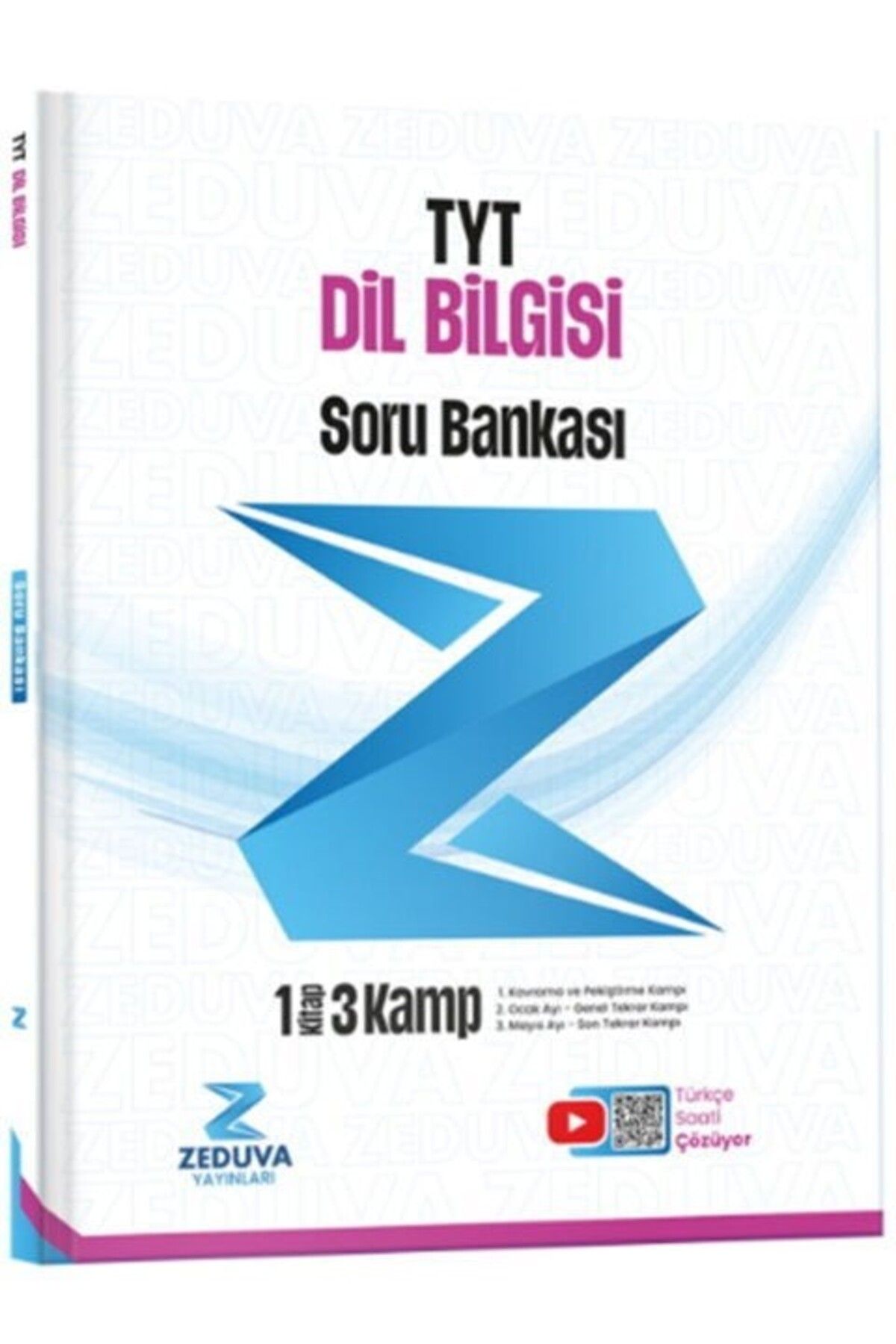 Ankara Kitap Merkezi Türkçe Saati TYT Dil Bilgisi 1 Kitap 3 Kamp Soru Bankası Zeduva Yayınları