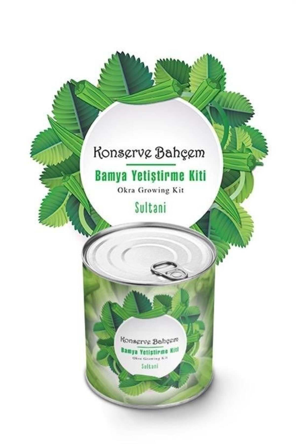 Angel Of Life Konserve Bahçem Evde Konservede Sultani Bamya Yetiştirme Kiti