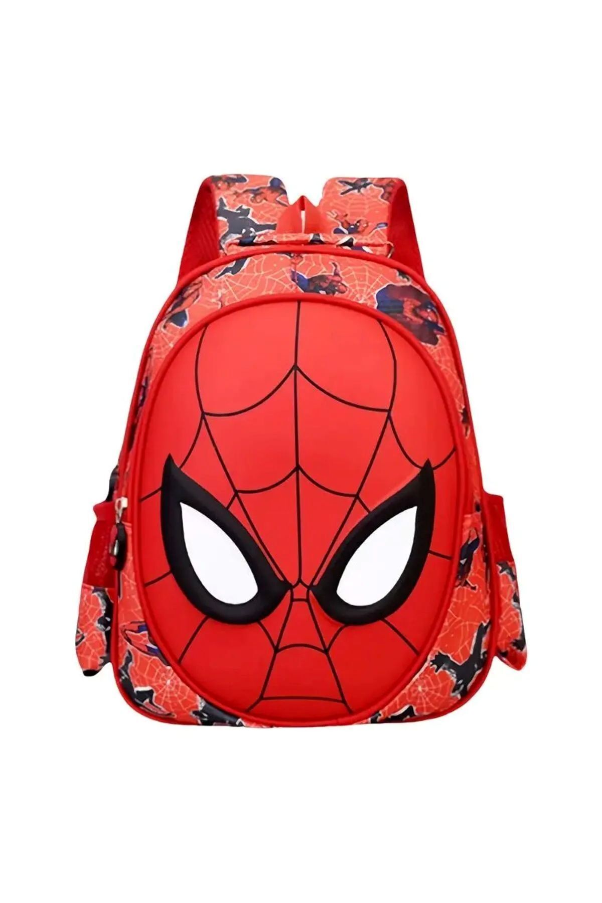 Emre Bebe Spider-Man Anaokulu Çantası Erkek Çocuk (Kabartmalı Yüz Detaylı)