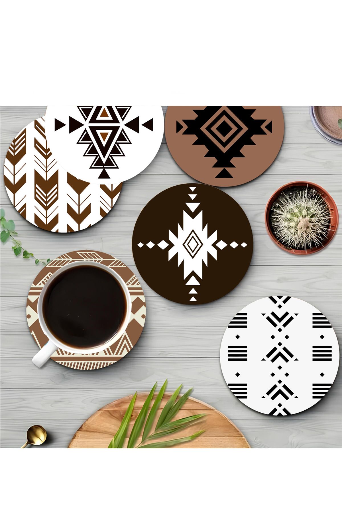 kutuTR KupaAltı – Tribal Desenler (6'lı Set) BRD-016