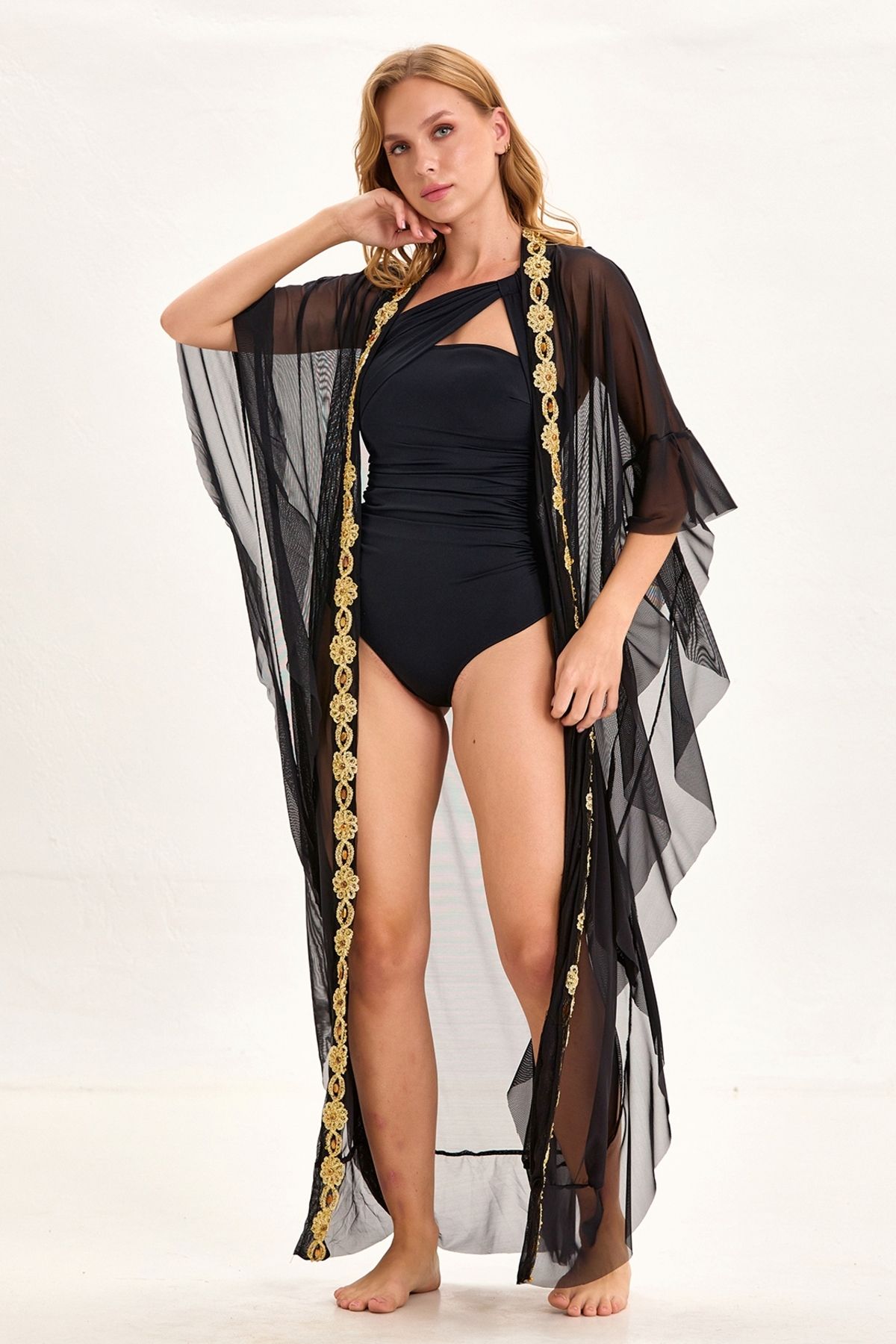 Argento 2153-2030 KUŞAKLI KAFTAN 25Y