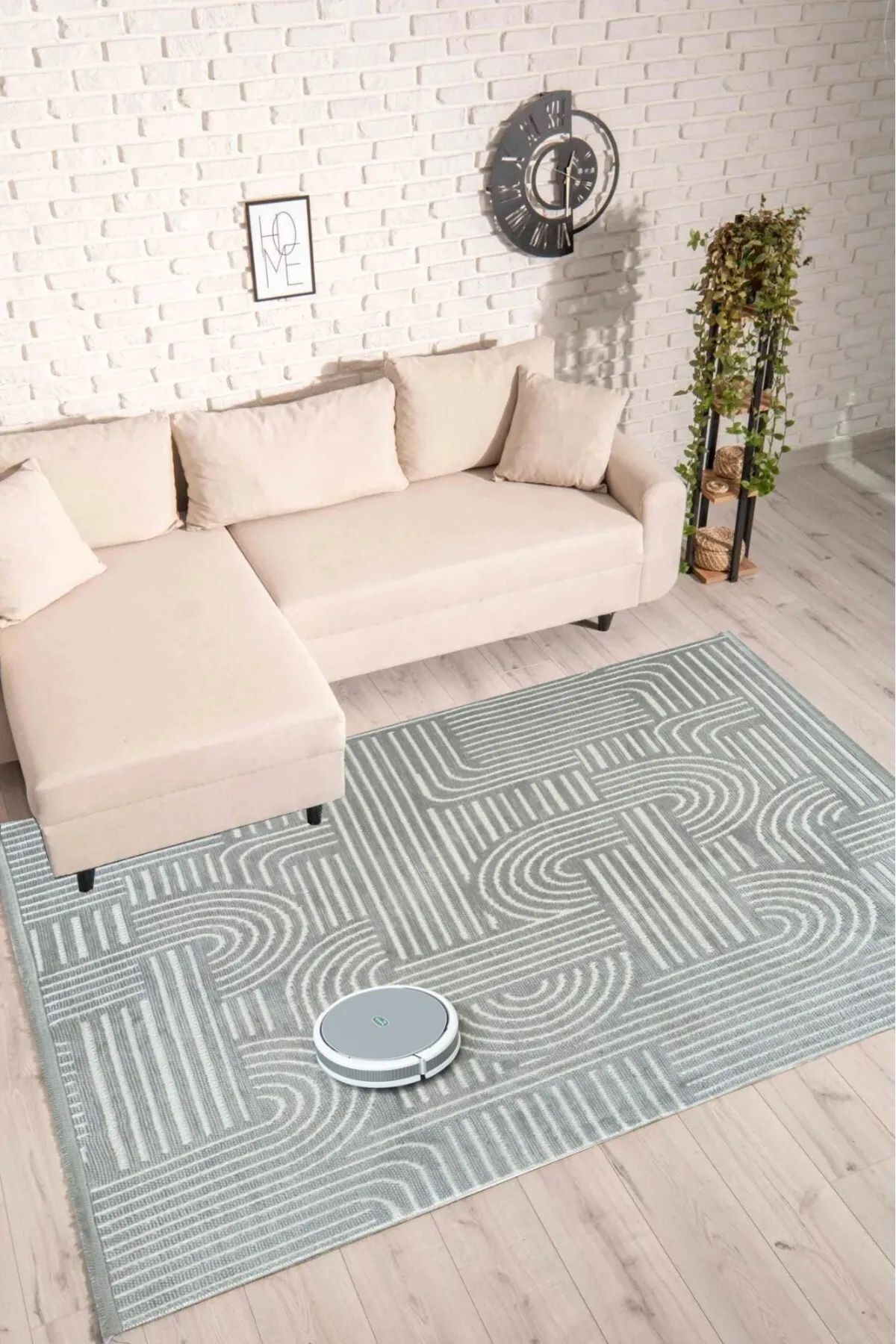 Moddahome Kaydırmaz Tabanlı Şönil Kilim Halı