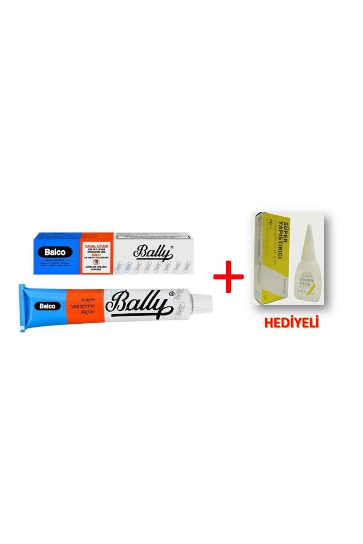 Bally BALCO SÜPER K.TÜP 50 GR. 6 ADET + YAPIŞTIRICI HEDİYELİ