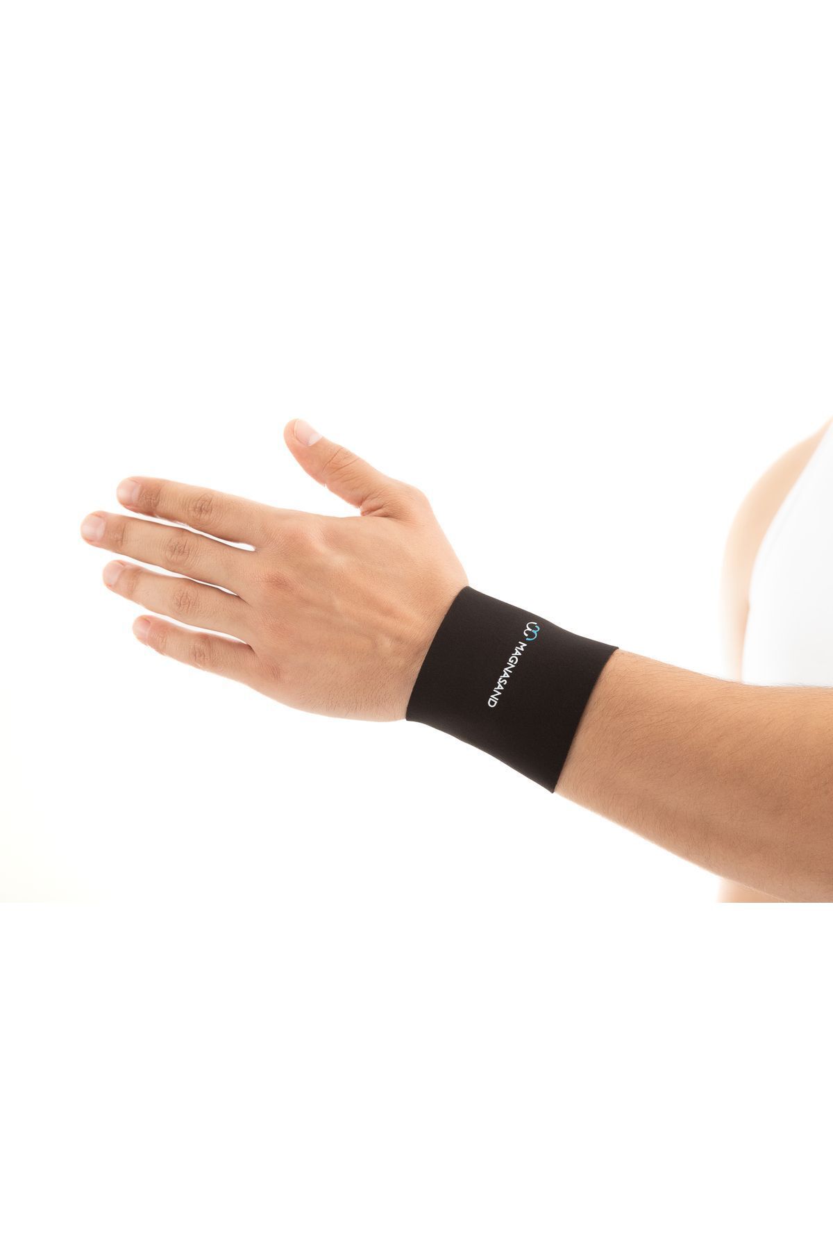 teknotrust M Doğal Manyetik Kumlu Bileklik 2 Adet M-beden(18-21CM) TR Standart