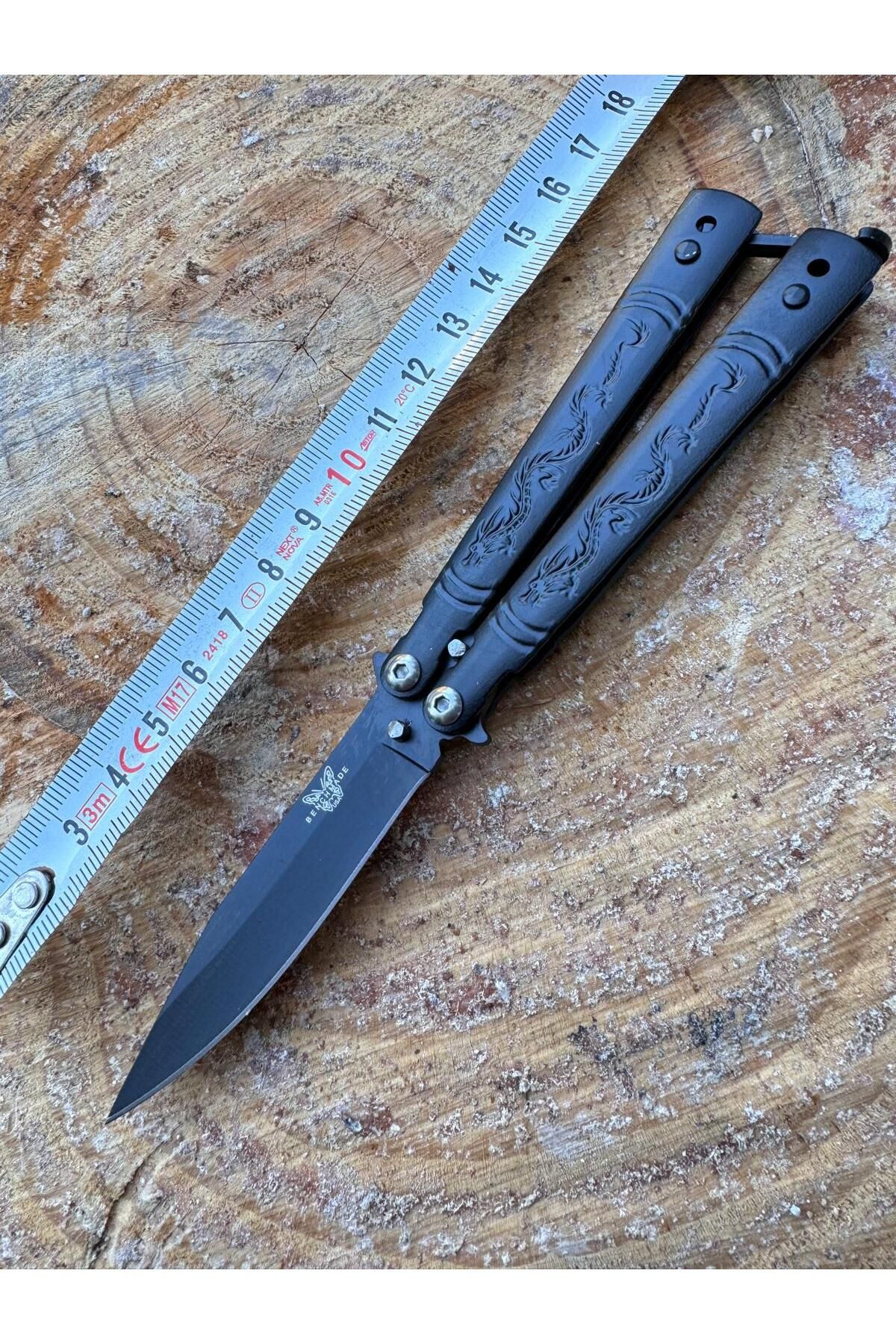 Retro Steampunk SİYAH EJDER K3L3B3K ÇAKI