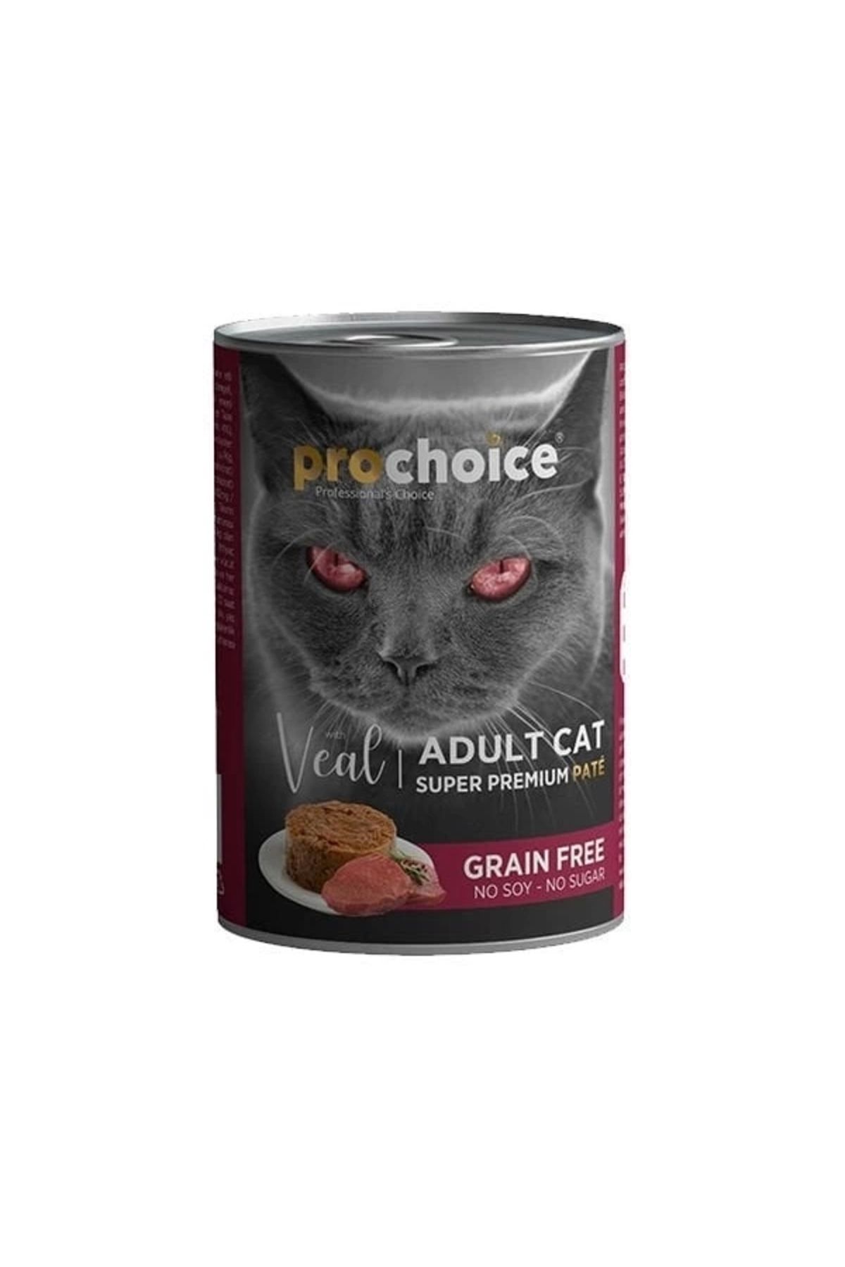 No8 Home Pro Choice Adult Dana Etli Ezme Yetişkin Konserve Kedi Maması 400 Gr