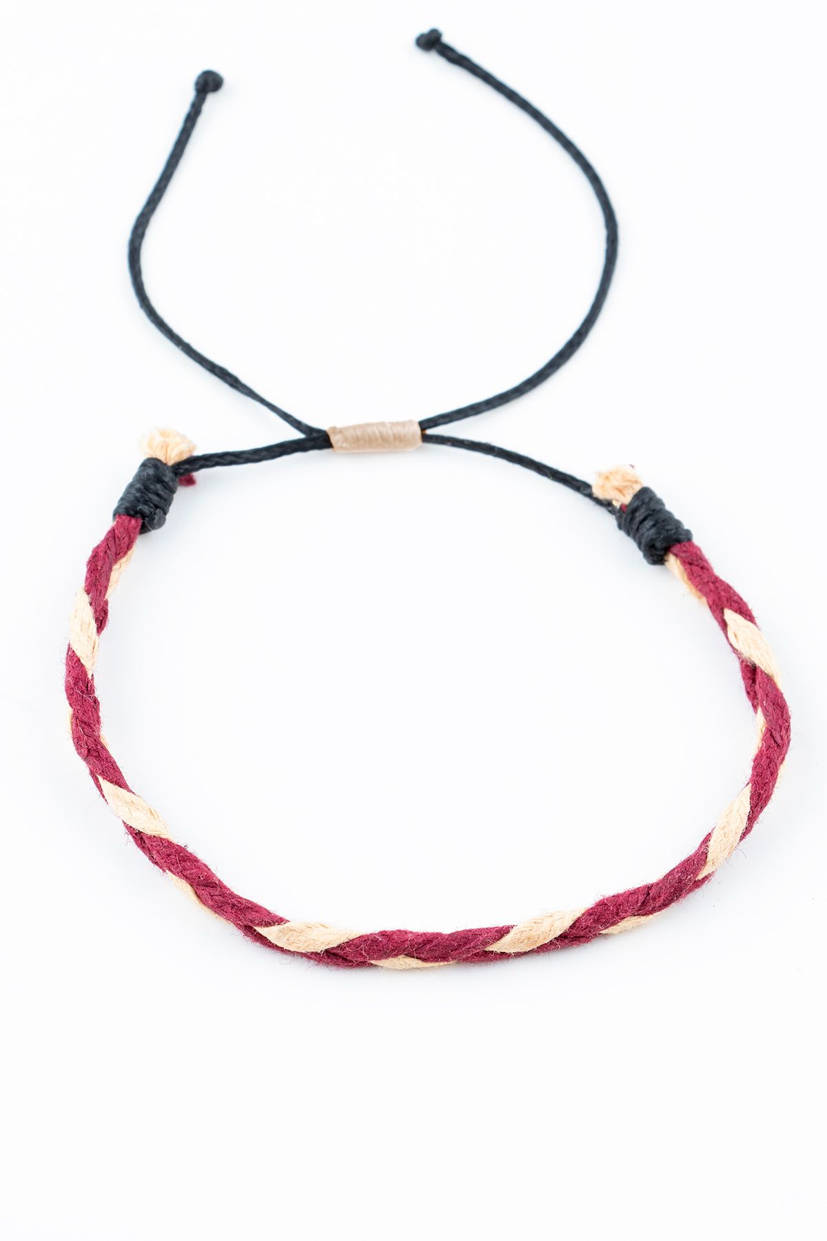 Sortie Aksesuar Unisex Makrome Boyu Ayarlanabilir İp Bileklilk 001