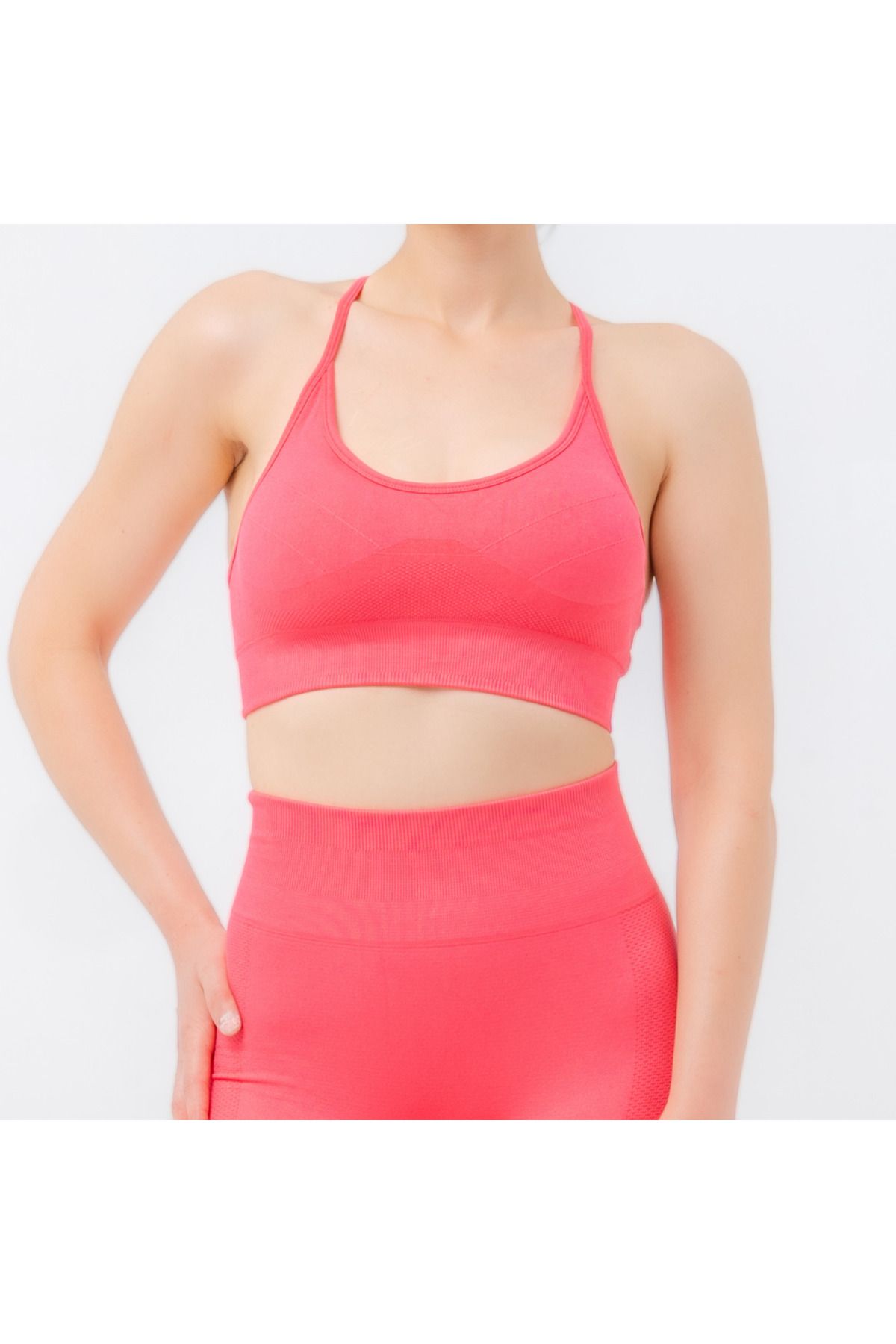 sooful Raspberry Racerflex Seamless Bra Spor Sütyeni