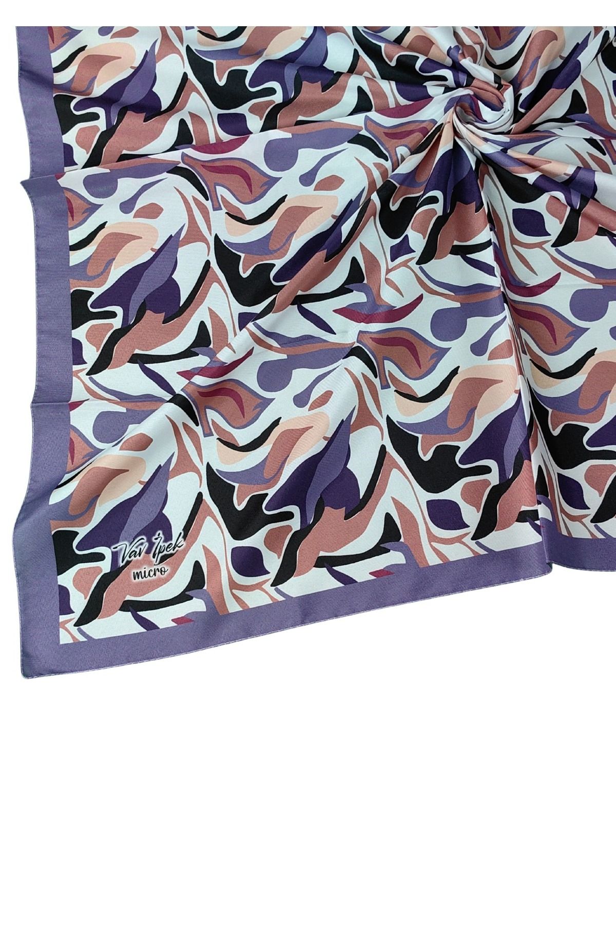 mim eşarp Vav İpek Kadın Micro Twill Sport Desenli Eşarp