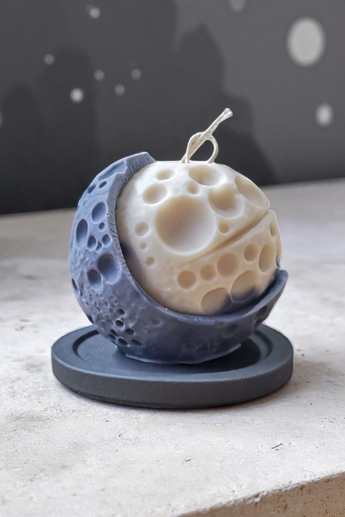 FS CANDLE & HOME Decoration - Accesories Ayışığı Dekoratif ve Hediyelik Kokulu Organik Soya Mumu