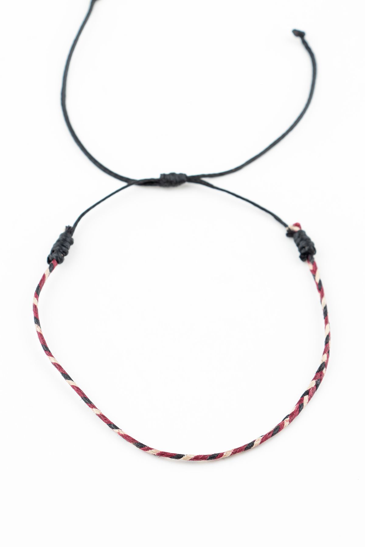 Sortie Aksesuar Unisex Makrome Boyu Ayarlanabilir İp Bileklilk 005