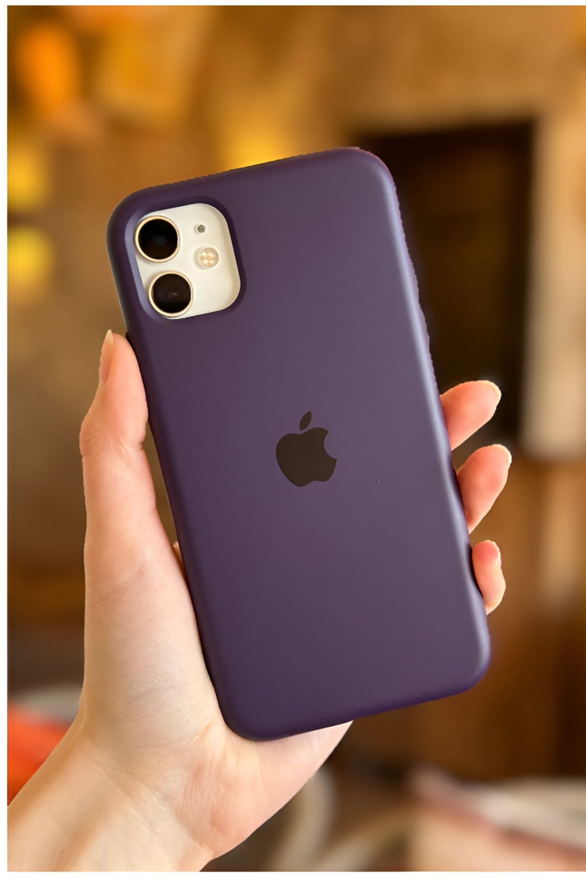 EXS Aksesuar Iphone 11 Uyumlu Içi Kadife Lansman Silikon Kılıf Kapak