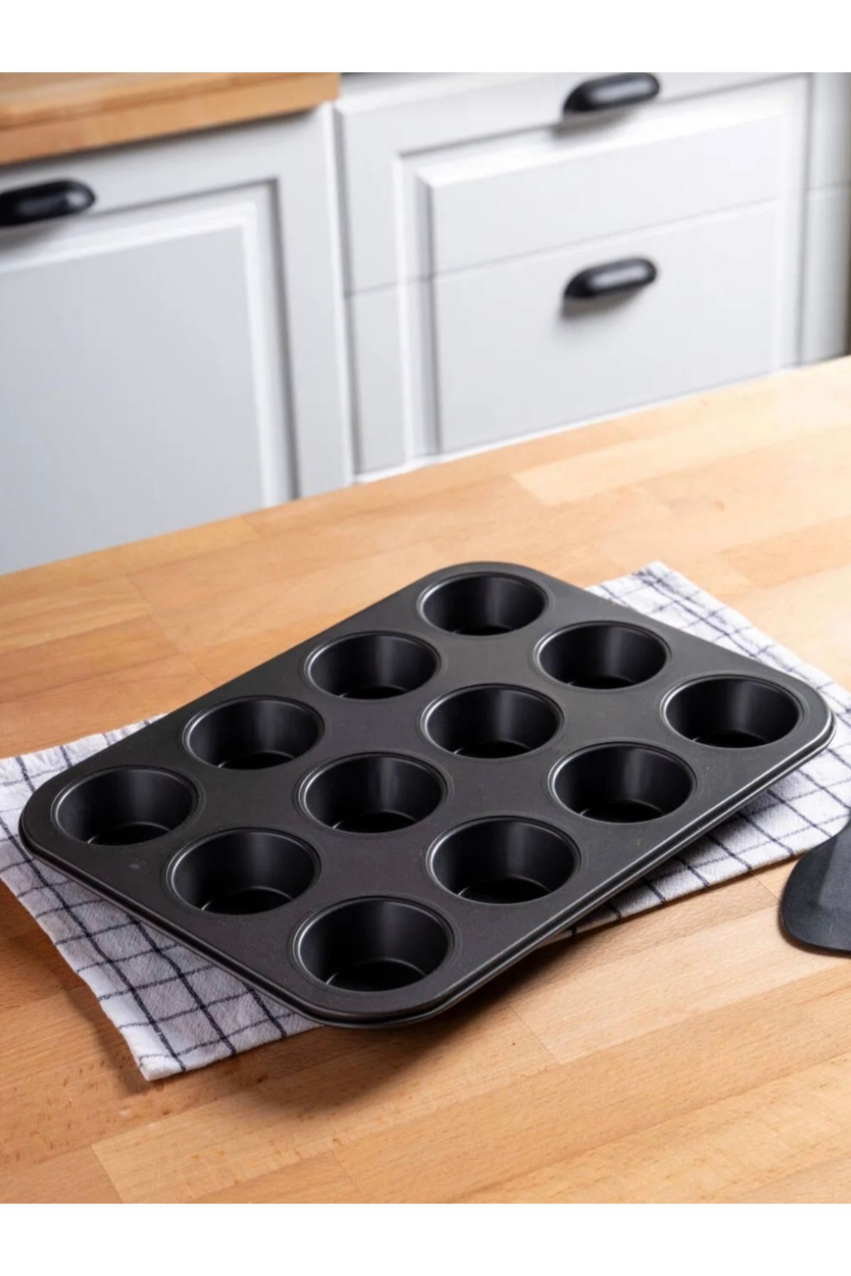 Home 12'li Muffin Cupcake Mini Kek Kalıbı