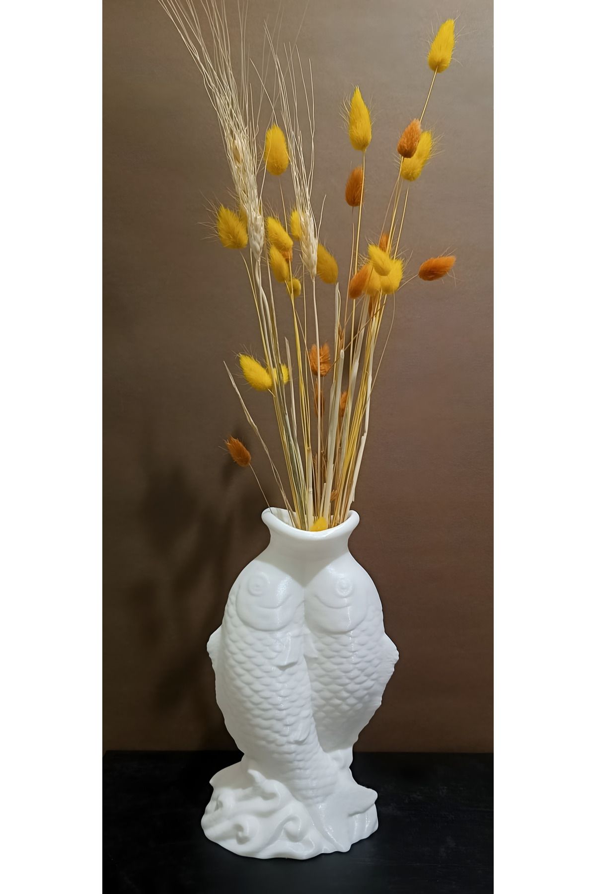 SYK Mühendislik Balık Figürlü Vazo (20 cm)