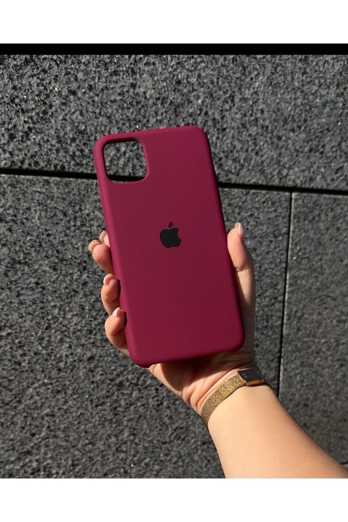 EXS Aksesuar Iphone 11 Uyumlu Içi Kadife Lansman Silikon Kılıf Kapak