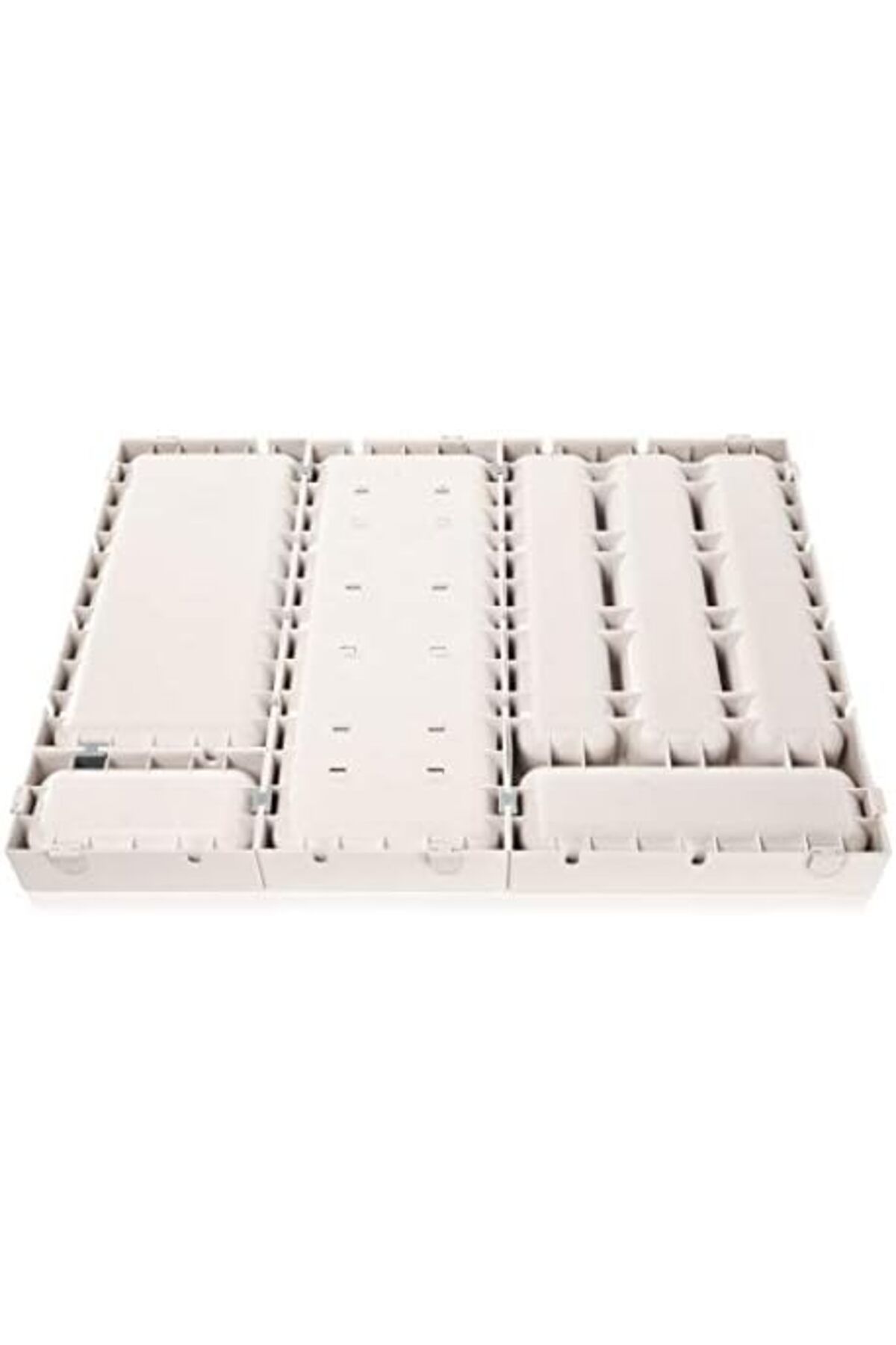 STOREMAX-Lvnmblya Flexispace 899432 Drawer Organizer, Plastic, White, 37 X 15 X 4,5 cm Shop Deesing 2241 3
