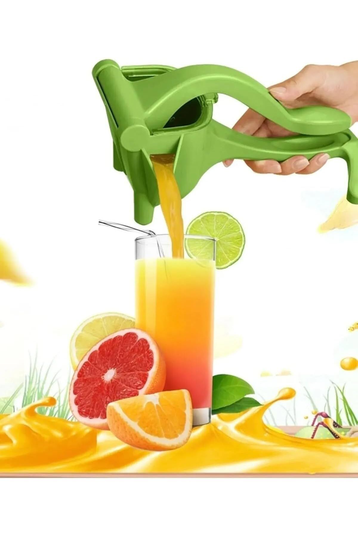 STOREMAX mrttnca Pratik Manuel Meyve Sıkacağı Plastik Narenciye Limon Portakal Nar Sıkacağı trndymrt 10