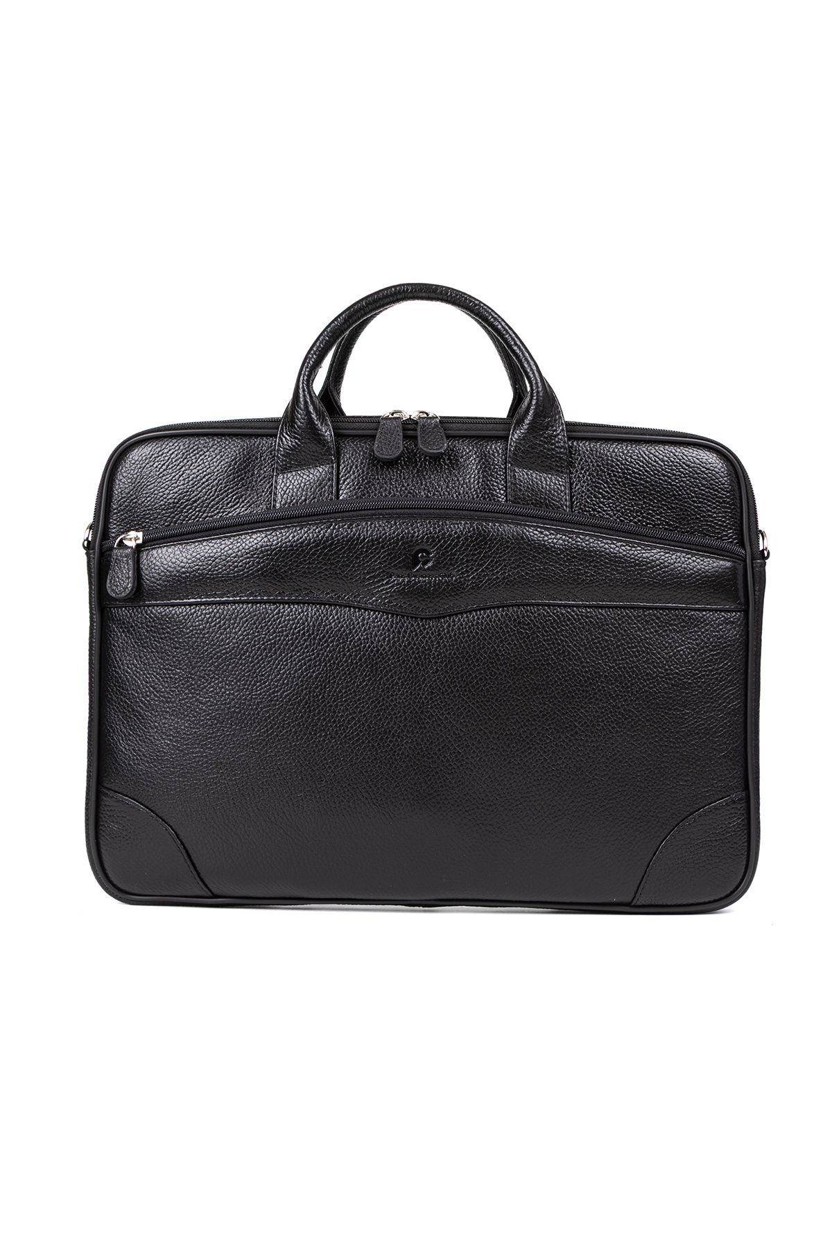 Paris Business Club Hakiki Deri Evrak Çantası Unisex İnce Evrak Bölmeli 14"-15,6" inç