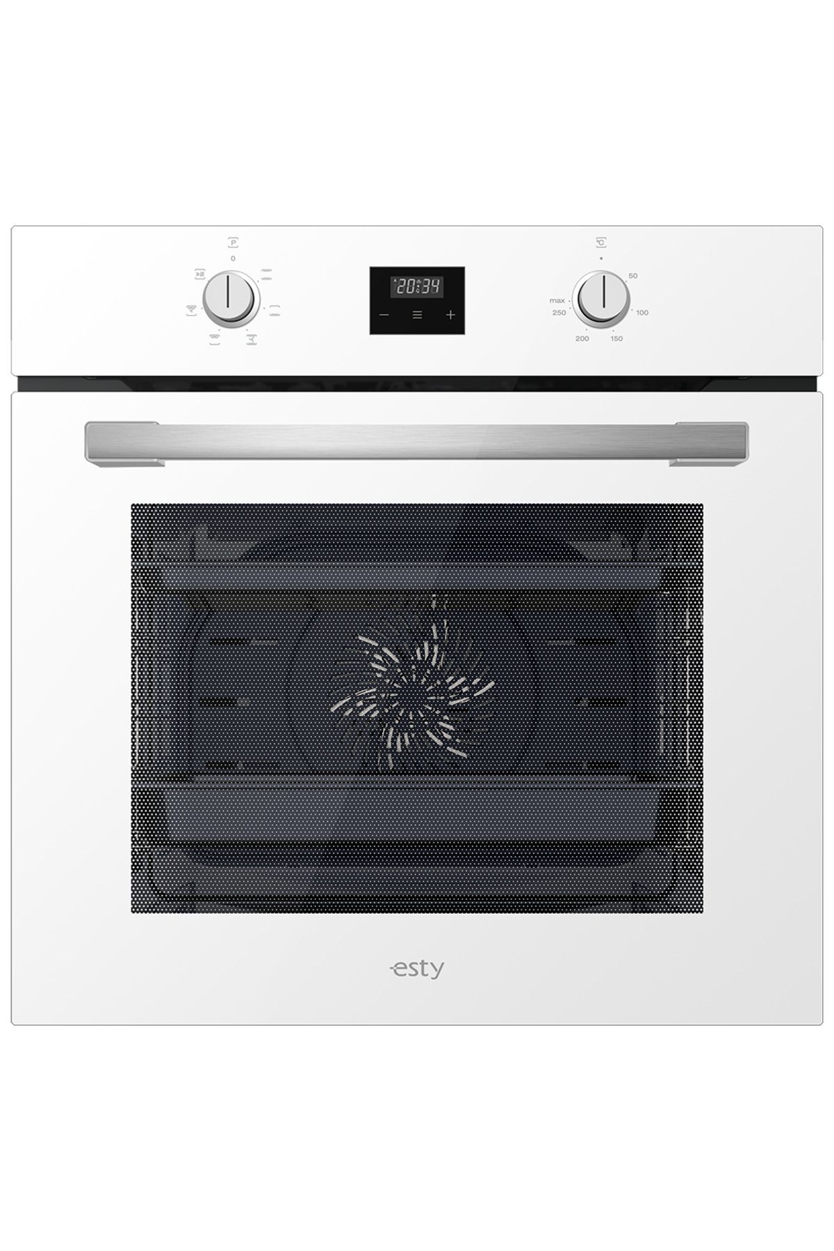 Esty AEF6603W02 ESTY 60 CM BEYAZ MULTİFONKSİYON ANKASTRE FIRIN