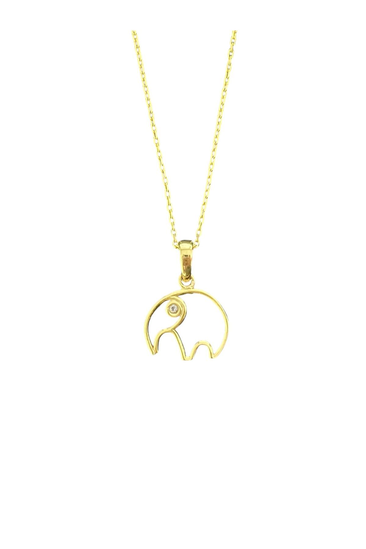 BK Silver Fil Kolye
