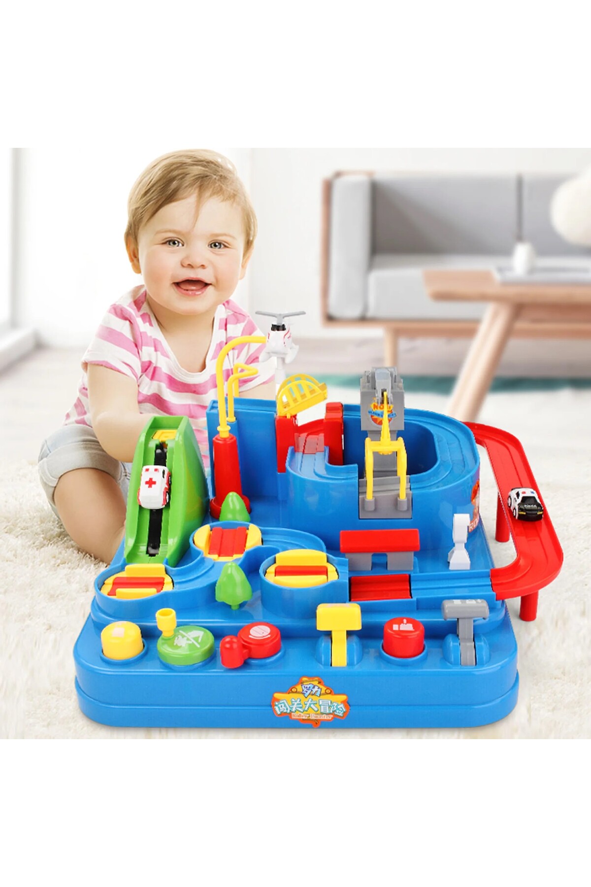 tutobaby Montessori Eğlenceli ve Maceralı Trafik Oyun Seti fotoğrafı 7 (önizleme)