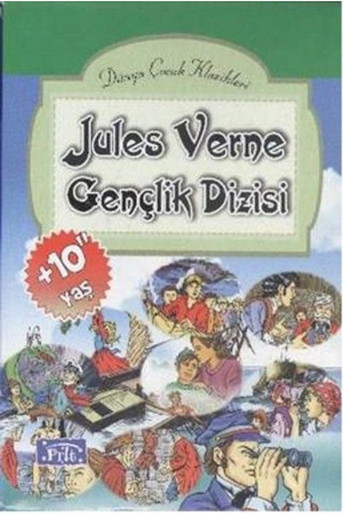 Parıltı Yayınları Jules Verne Gençlik Dizisi (10 Kitap Takım)
