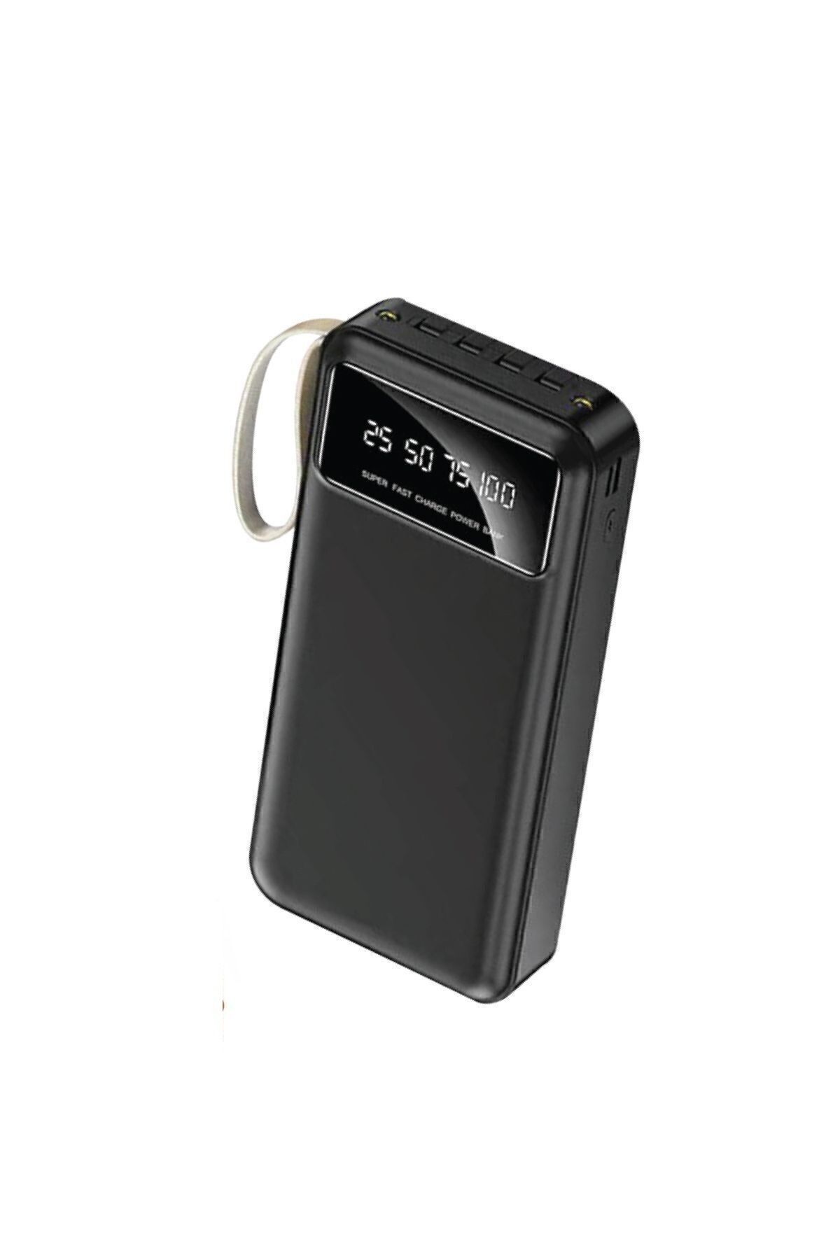 Başkenttekno Digital Göstergeli 4 Çıkışlı Fenerli Standli 20.000 Mah Powerbank
